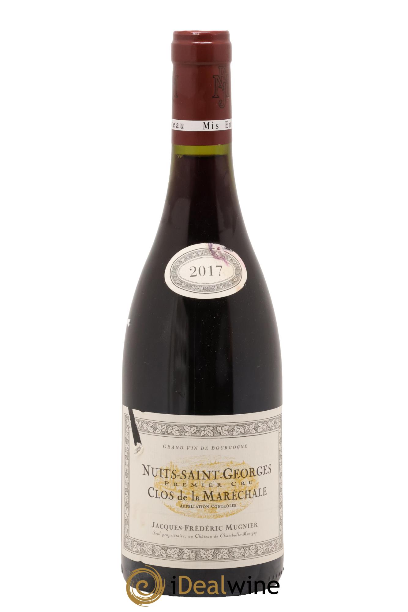 Nuits-Saint-Georges 1er Cru Clos de La Maréchale Jacques-Frédéric Mugnier 2017 - Lot de 1 bouteille - 0