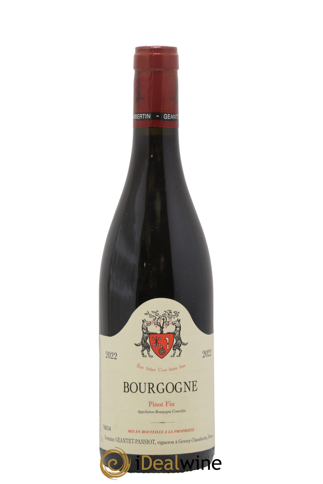Bourgogne Pinot Fin Geantet-Pansiot 2022 - Lot de 1 bouteille - 0