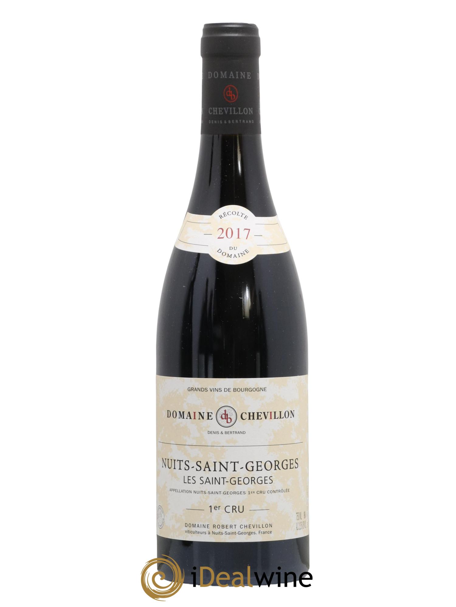 Nuits-Saint-Georges 1er Cru Les Saint Georges Robert Chevillon 2017 - Lot de 1 bouteille - 0