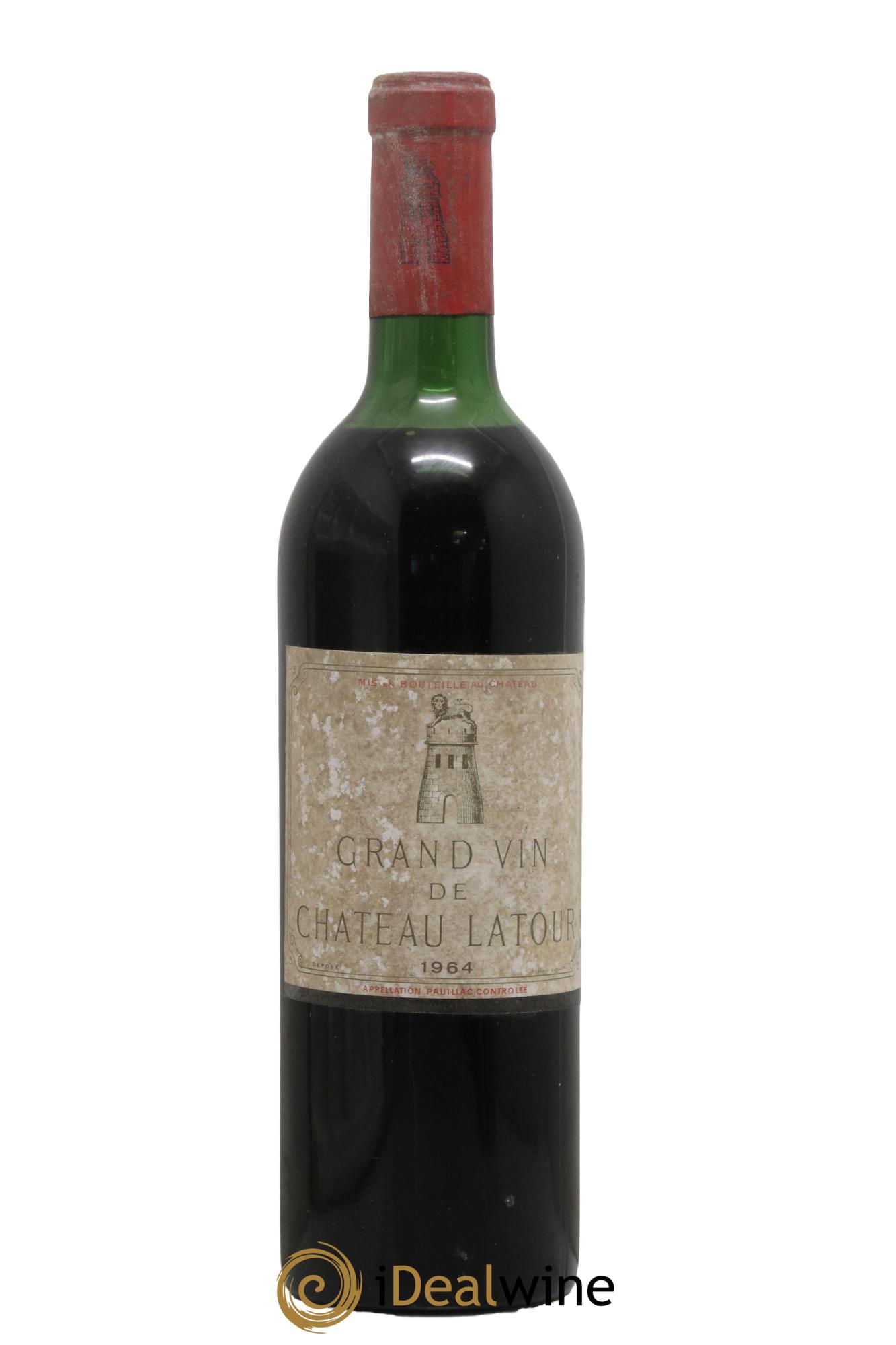 Château Latour 1er Grand Cru Classé 1964 - Lot of 1 bottle - 0