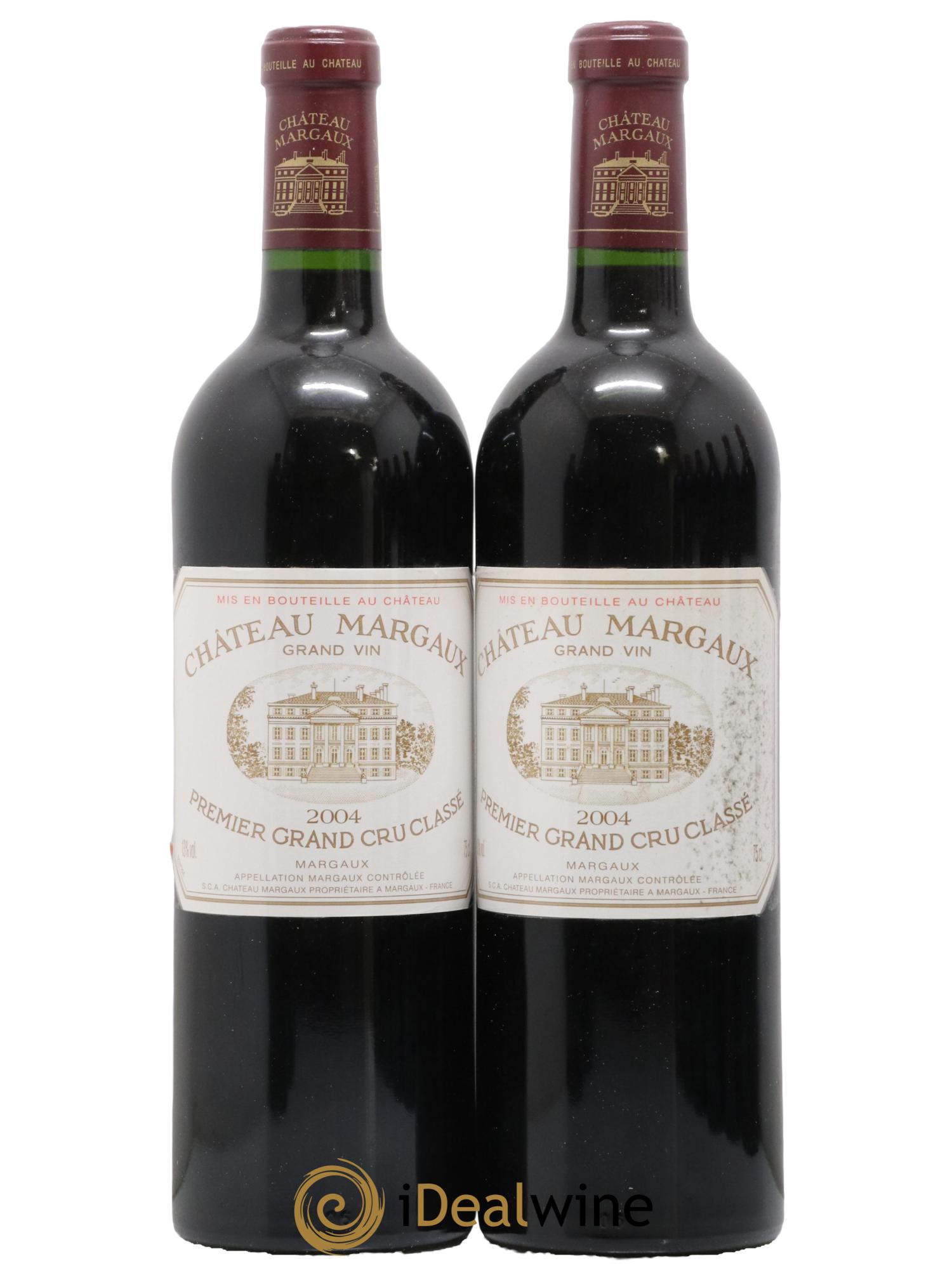 Caisse Primeurs 2 Petrus 2 Mouton 2 Cheval Blanc 2 Latour 2 Margaux 2 Lafitte 2004 - Lot de 12 bouteilles - 3
