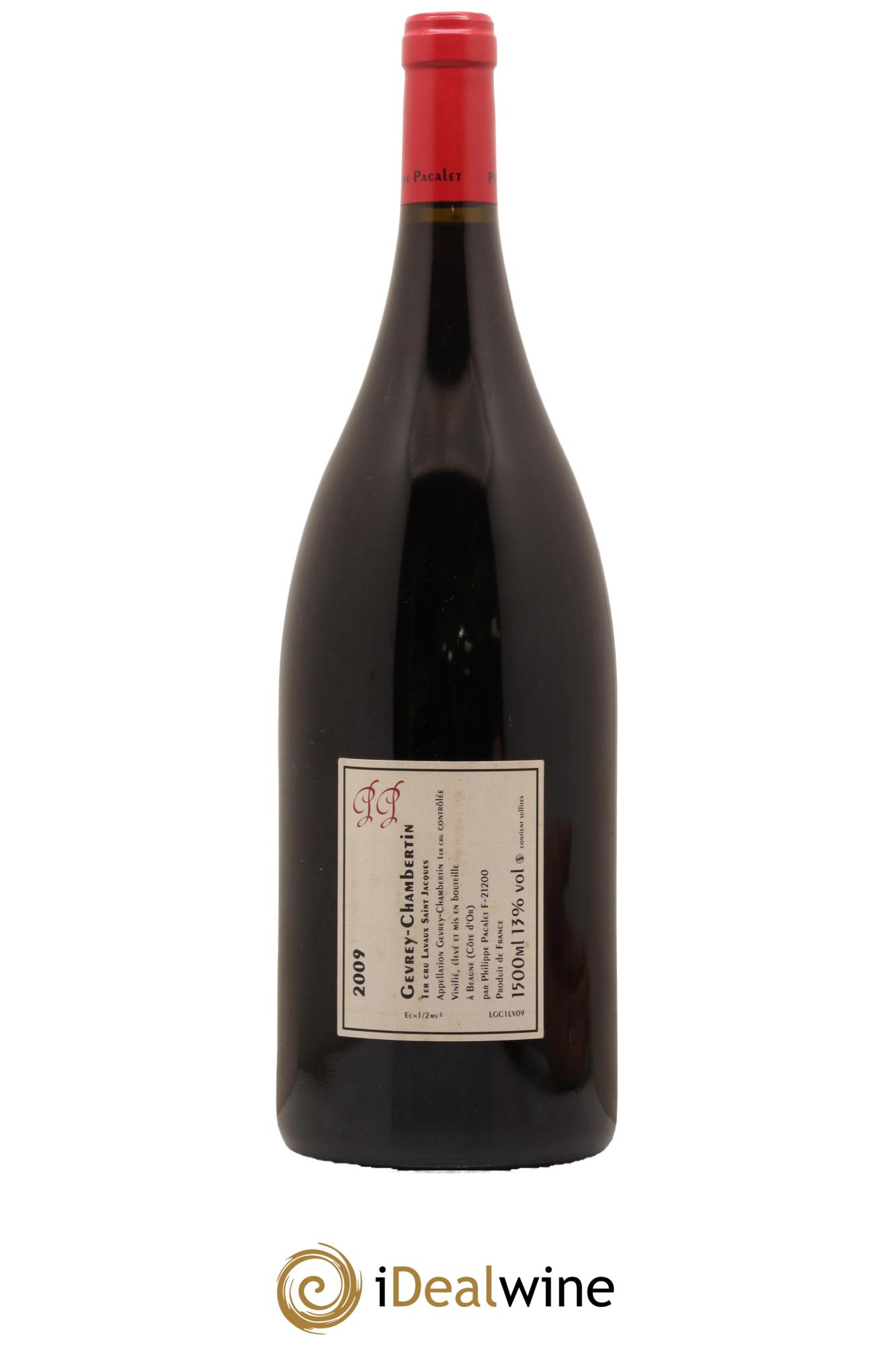 Gevrey-Chambertin 1er Cru Lavaux Saint-Jacques Philippe Pacalet 2009 - Lot de 1 magnum - 1