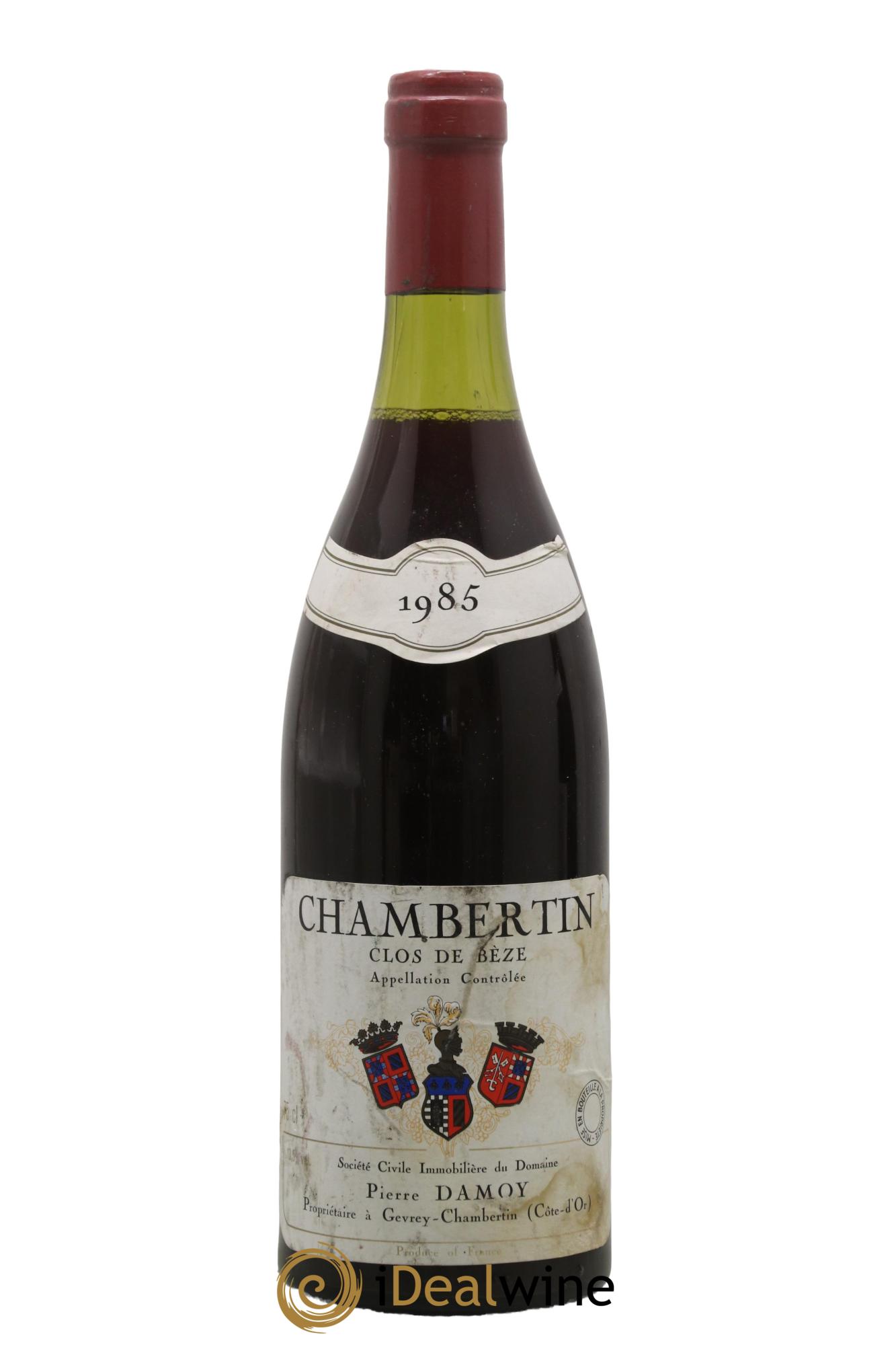 Chambertin Clos de Bèze Grand Cru Pierre Damoy 1985 - Lot de 1 bouteille - 0