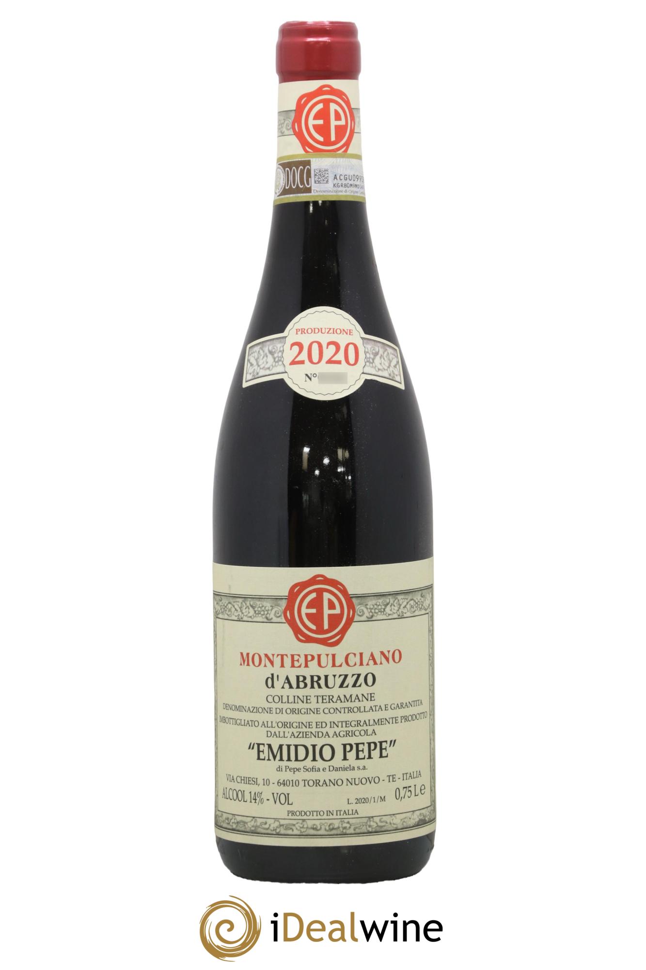 Montepulciano d'Abruzzo DOC Emidio Pepe 2020 - Lotto di 1 bottiglia - 0