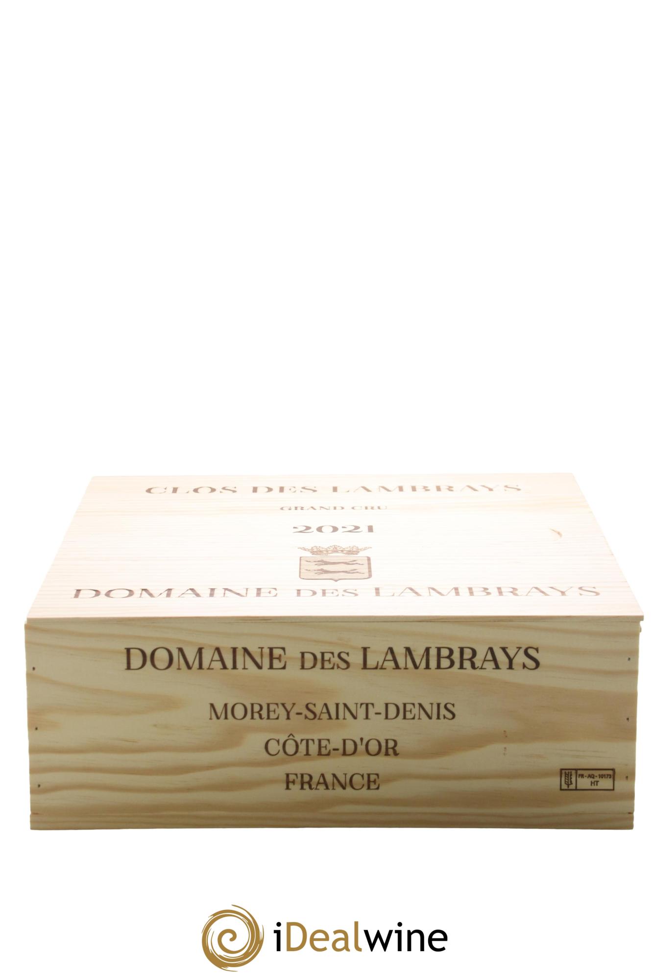 Clos des Lambrays Grand Cru Domaine des Lambrays 2021 - Lot of 3 bottles - 3