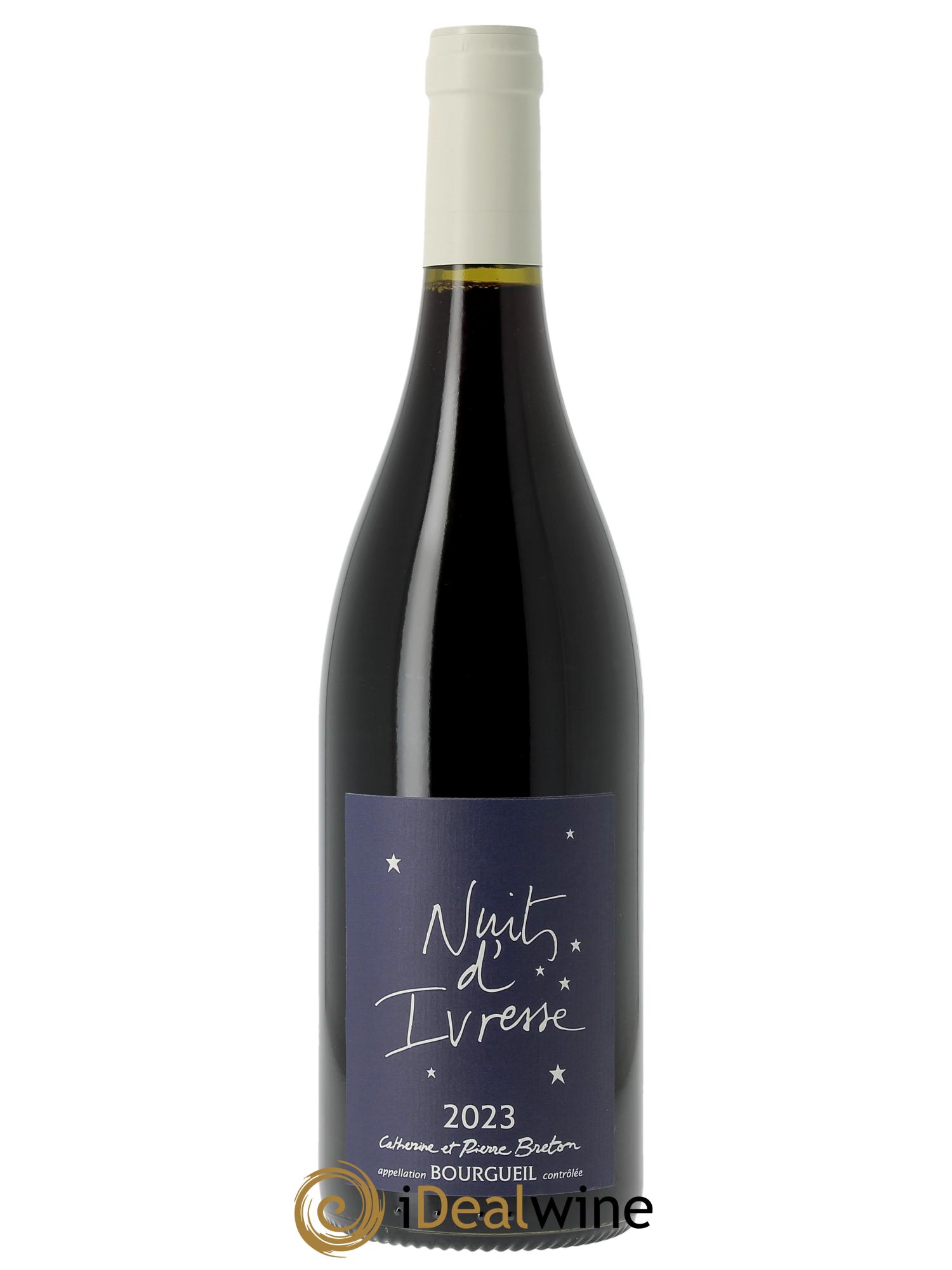 Bourgueil Nuits d'ivresse Catherine et Pierre Breton  2023 - Posten von 1 Flasche - 0