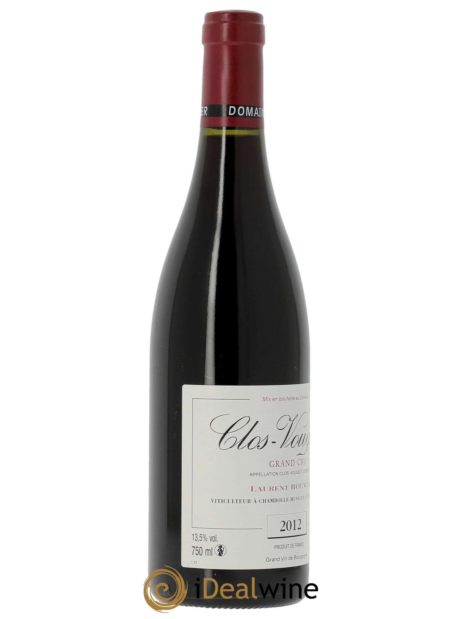 Clos de Vougeot Grand Cru Laurent Roumier 2012 - Lotto di 3 bottiglie - 2