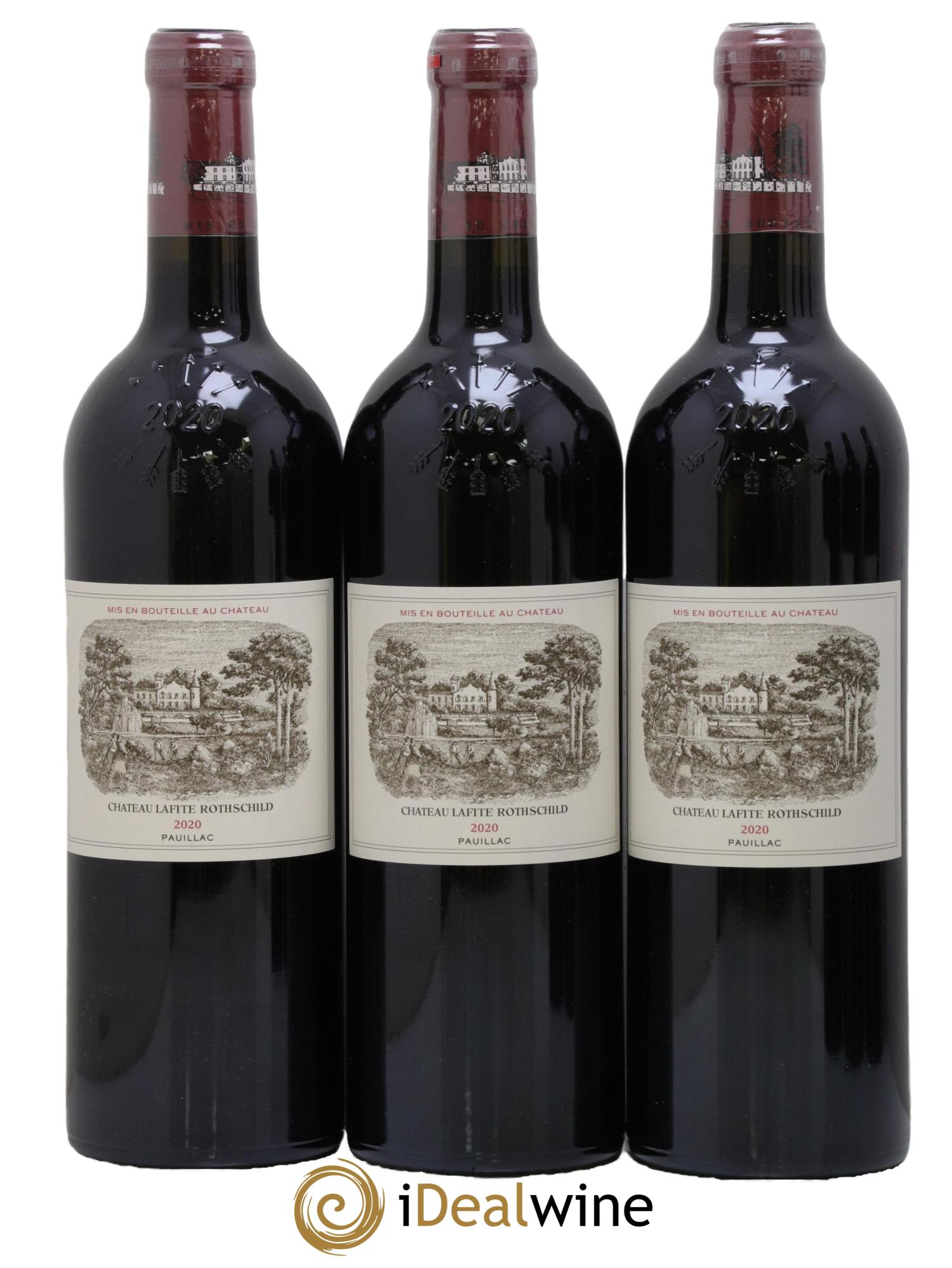 Château Lafite Rothschild 1er Grand Cru Classé  2020 - Lot de 6 bouteilles - 3