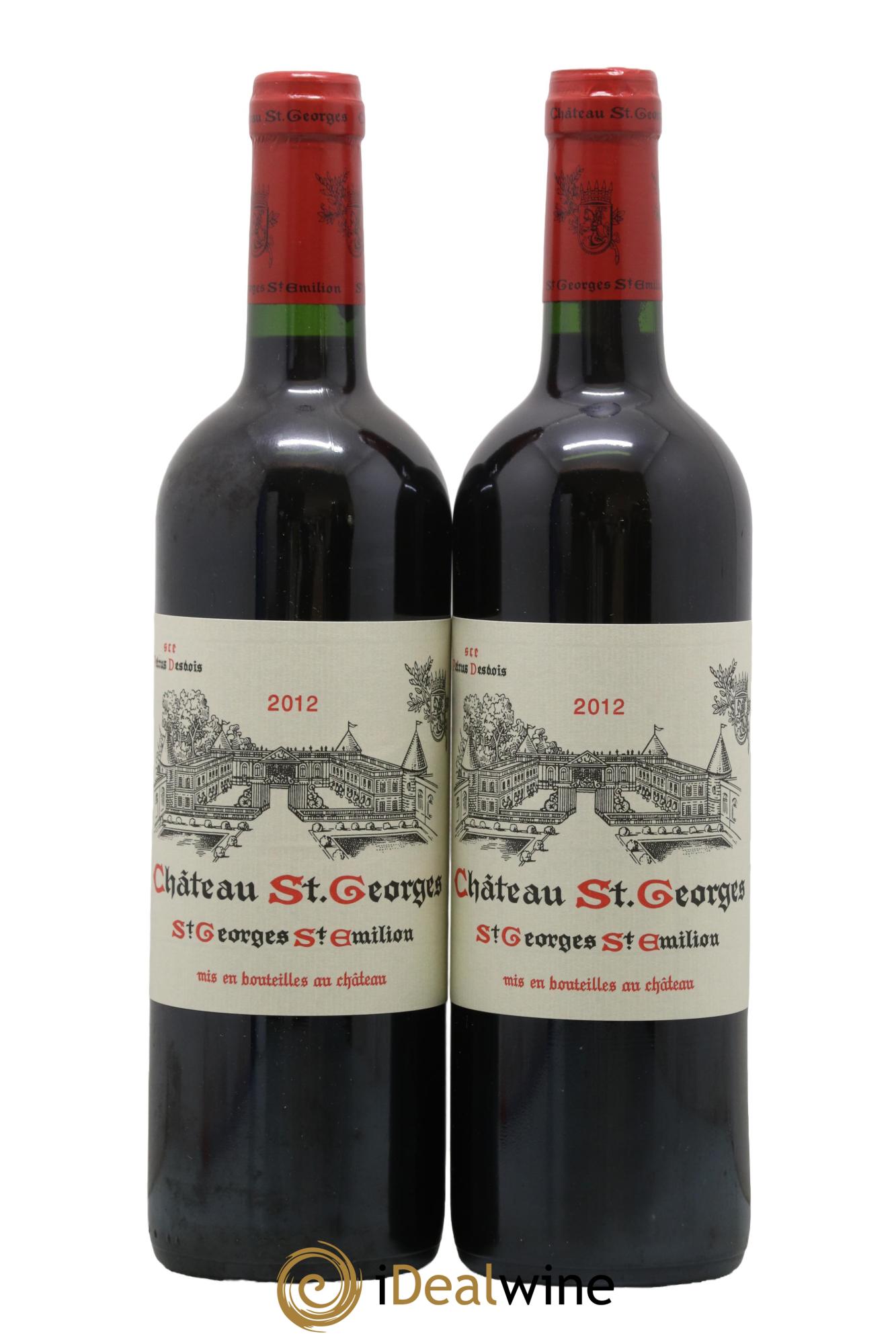 Château Saint-Georges 2012 - Lot de 2 bouteilles - 0