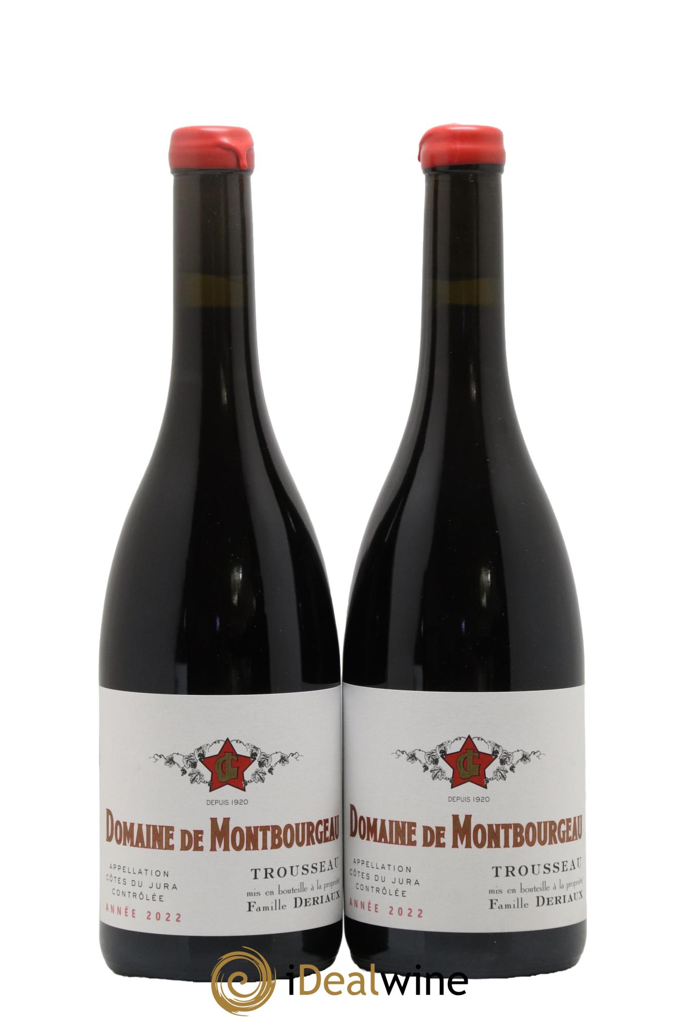 Côtes du Jura Trousseau Montbourgeau 2022 - Posten von 2 Flaschen - 0