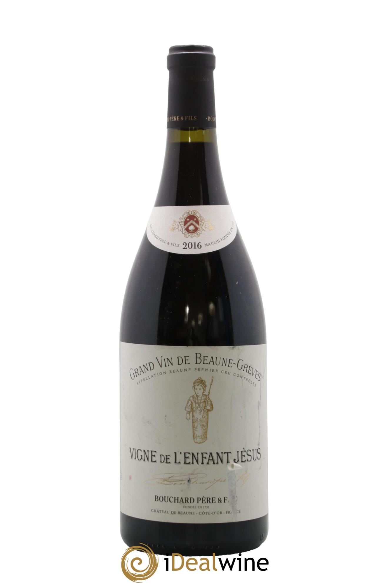 Beaune 1er Cru Grèves - Vigne de l'Enfant Jésus Bouchard Père & Fils 2016 - Lot de 1 magnum - 0