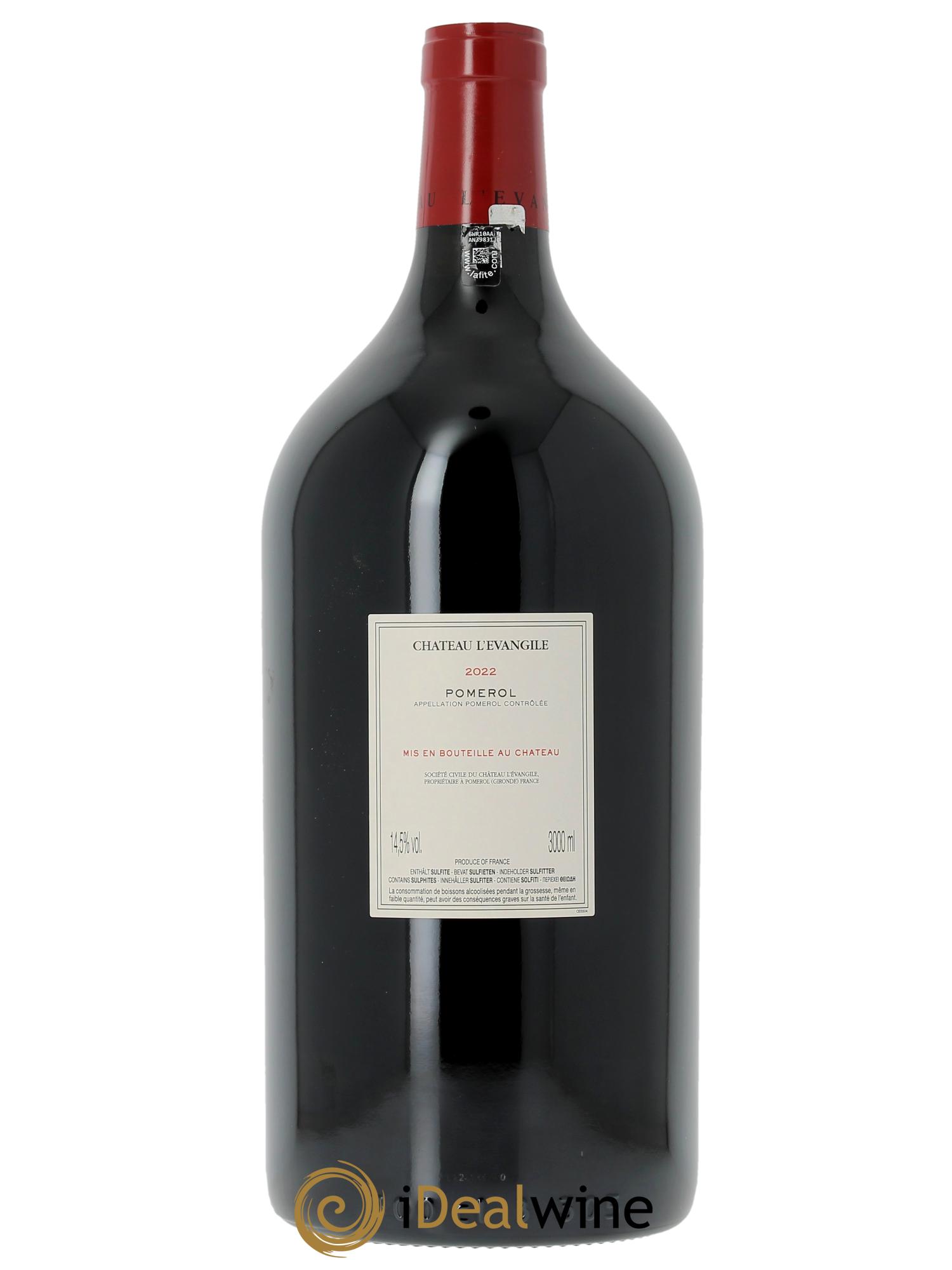 Château l' Évangile  2022 - Lot de 1 double magnum - 2