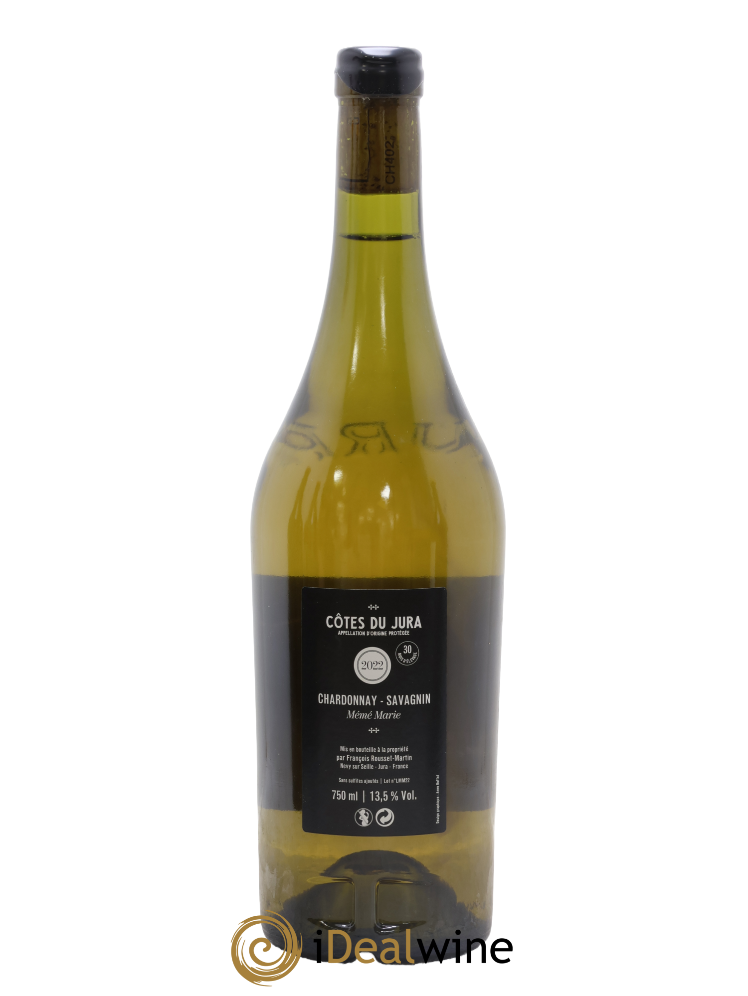 Côtes du Jura Mémé Marie François Rousset Martin 2022 - Lot of 1 bottle - 1