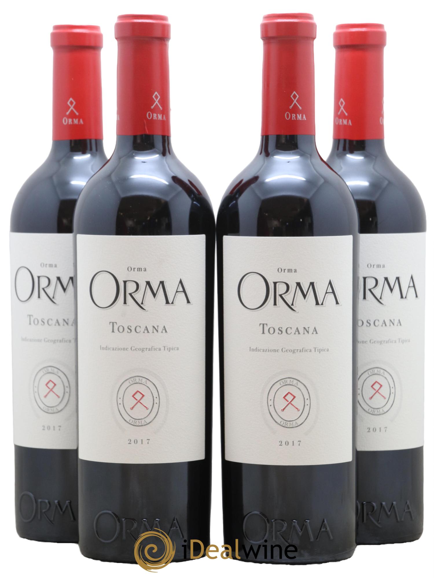 Toscana IGT Orma Orma 2017 - Lot de 4 bouteilles - 0