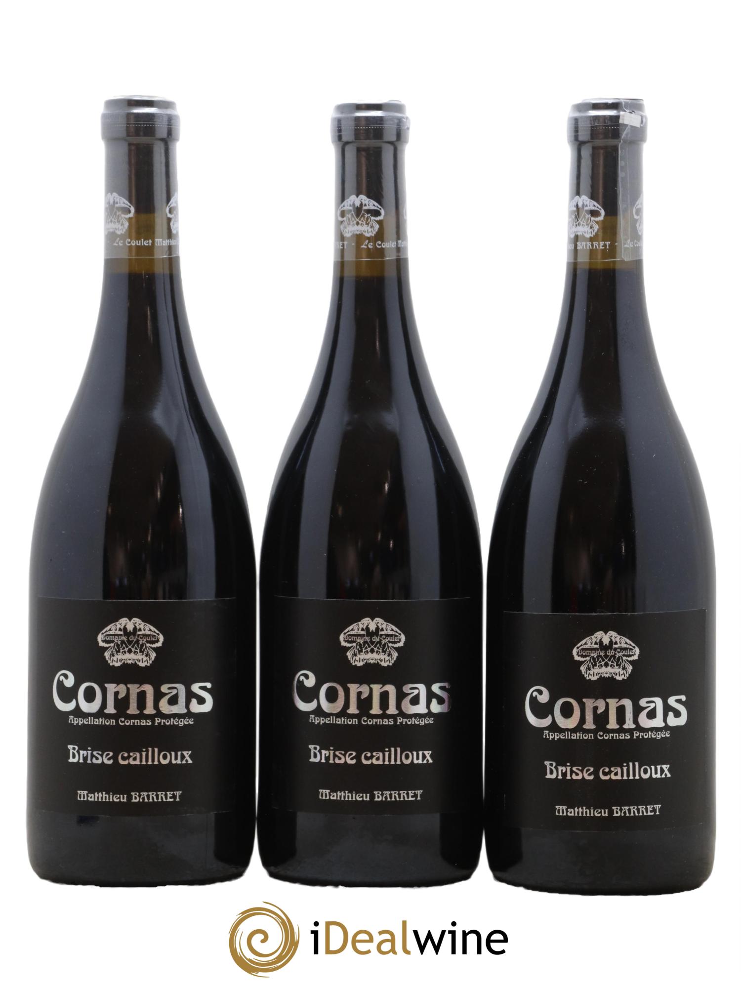 Cornas Brise Cailloux Coulet (Domaine du) - Matthieu Barret  2021 - Lot of 3 bottles - 0