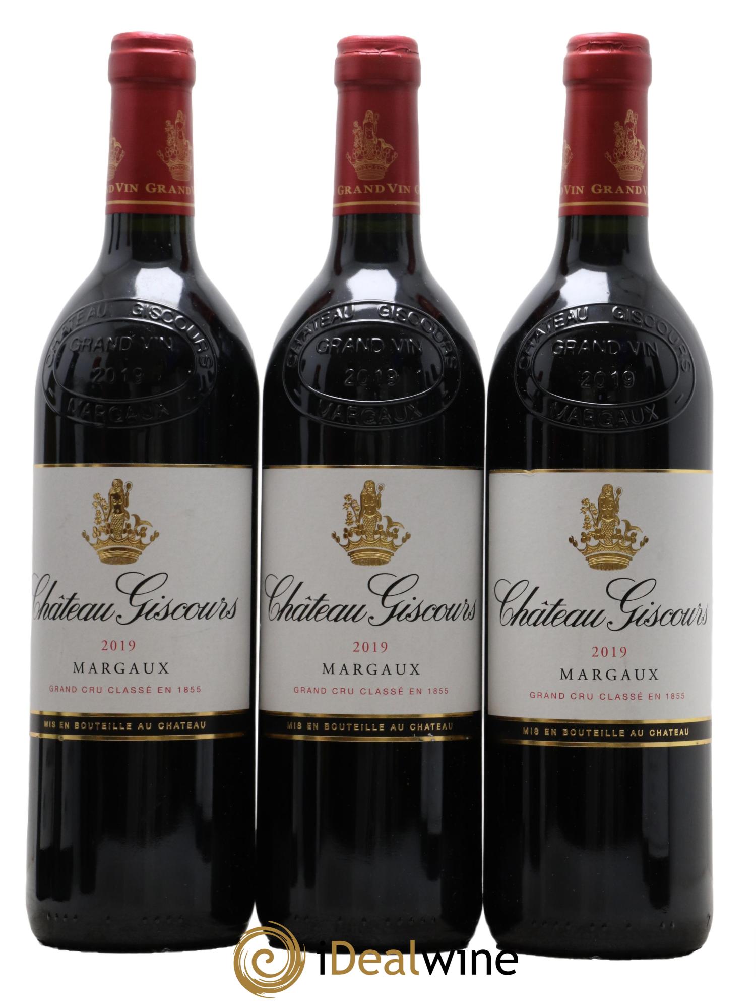 Château Giscours 3ème Grand Cru Classé 2019 - Lot de 3 bouteilles - 0