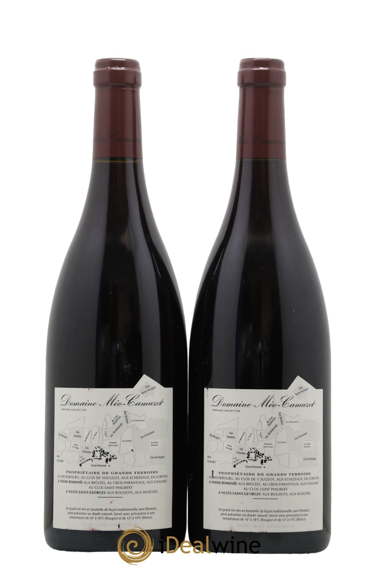 Nuits-Saint-Georges 1er Cru Aux Murgers Méo-Camuzet (Domaine) 2008 - Lotto di 2 bottiglie - 1