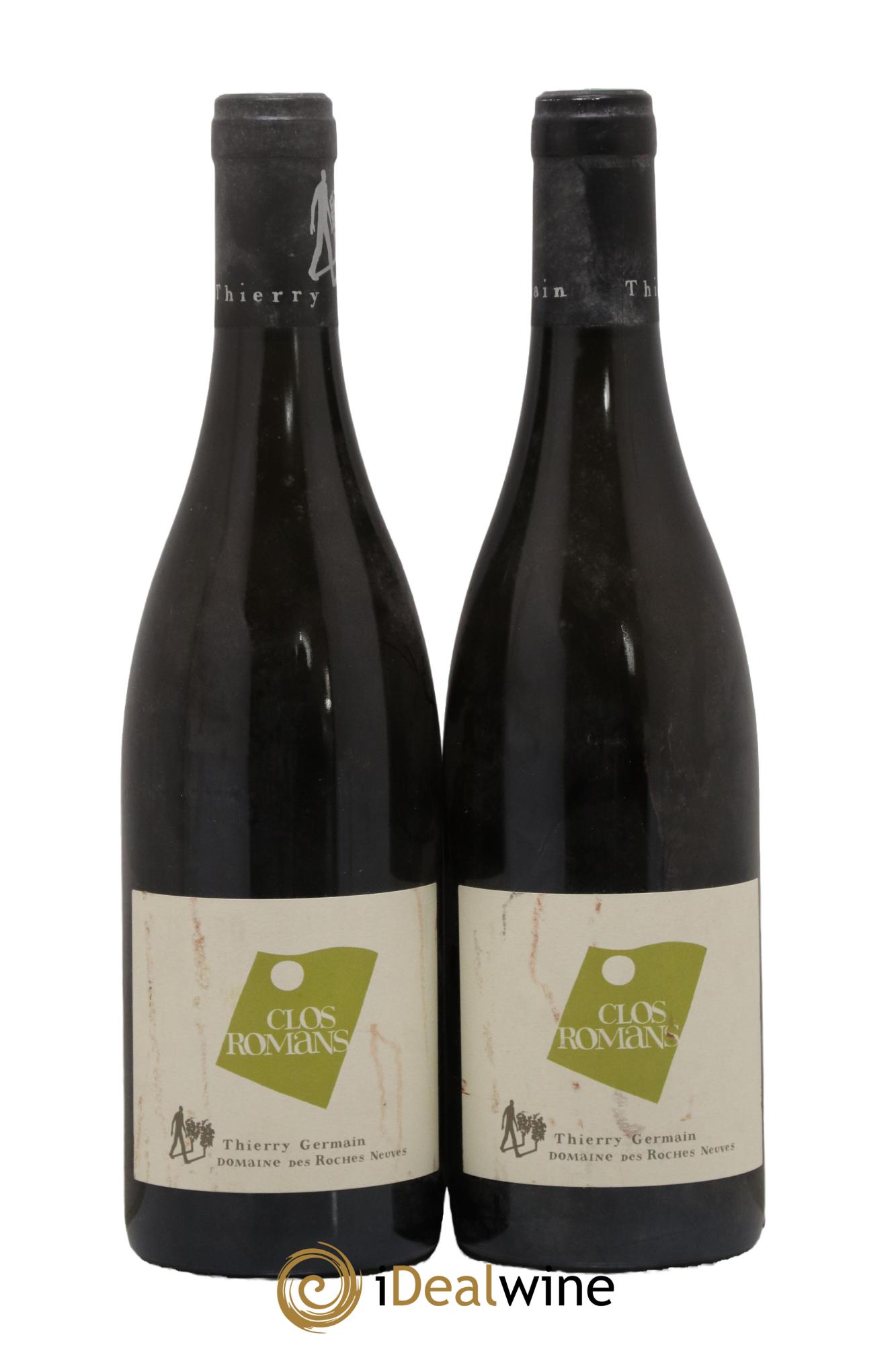 Saumur Clos Romans Domaine des Roches Neuves - Thierry Germain 2016 - Lot of 2 bottles - 0