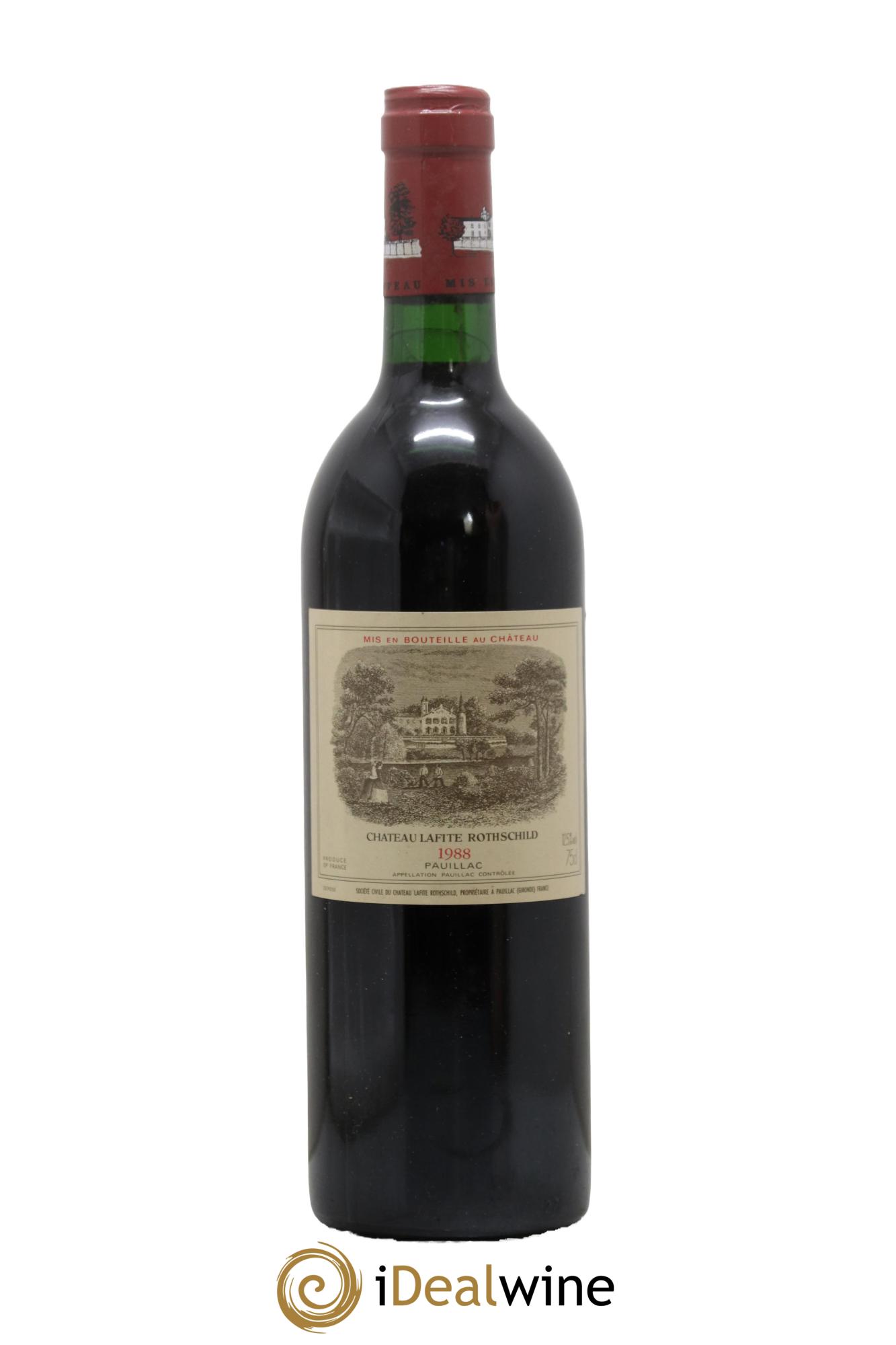 Château Lafite Rothschild 1er Grand Cru Classé 1988 - Lot of 1 bottle - 0
