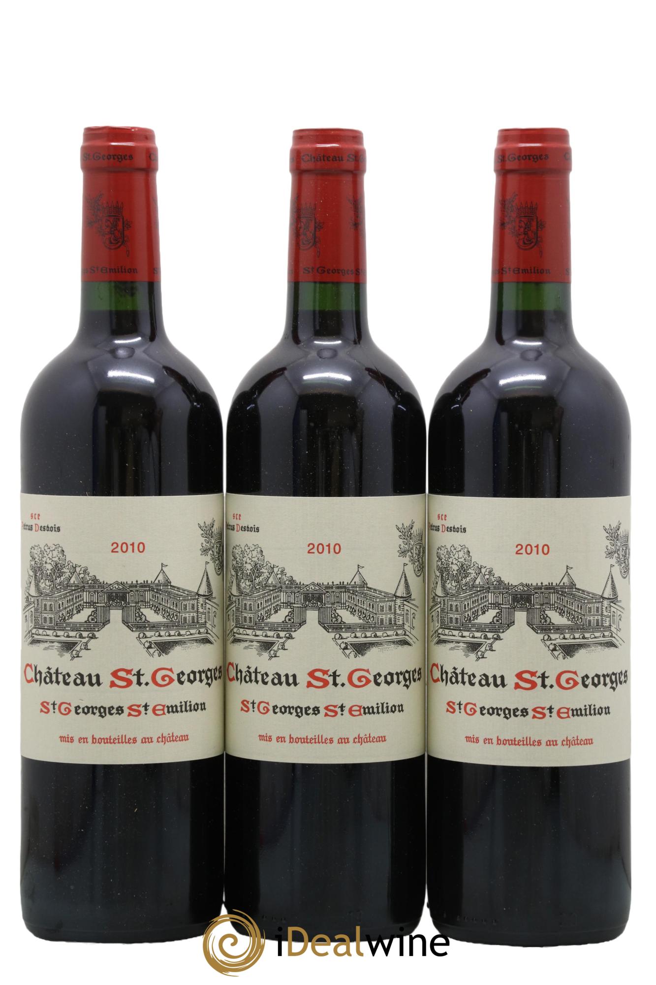 Château Saint-Georges 2010 - Lot de 12 bouteilles - 1