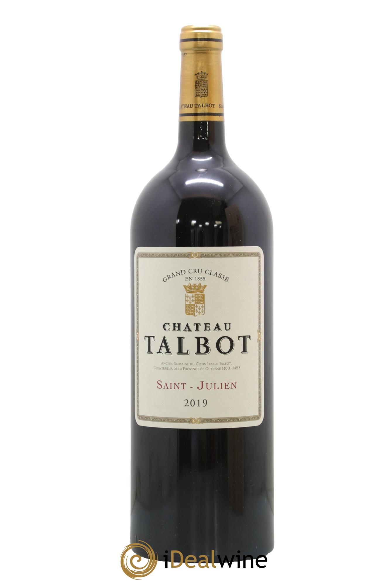 Château Talbot 4ème Grand Cru Classé 2019 - Lot de 1 magnum - 1