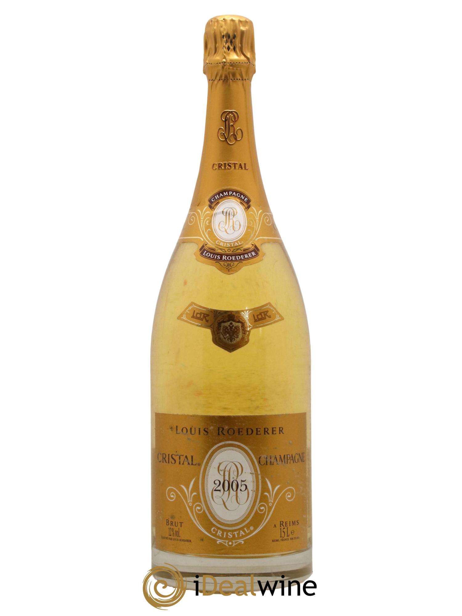Cristal Louis Roederer 2005 - Lot de 1 magnum - 0