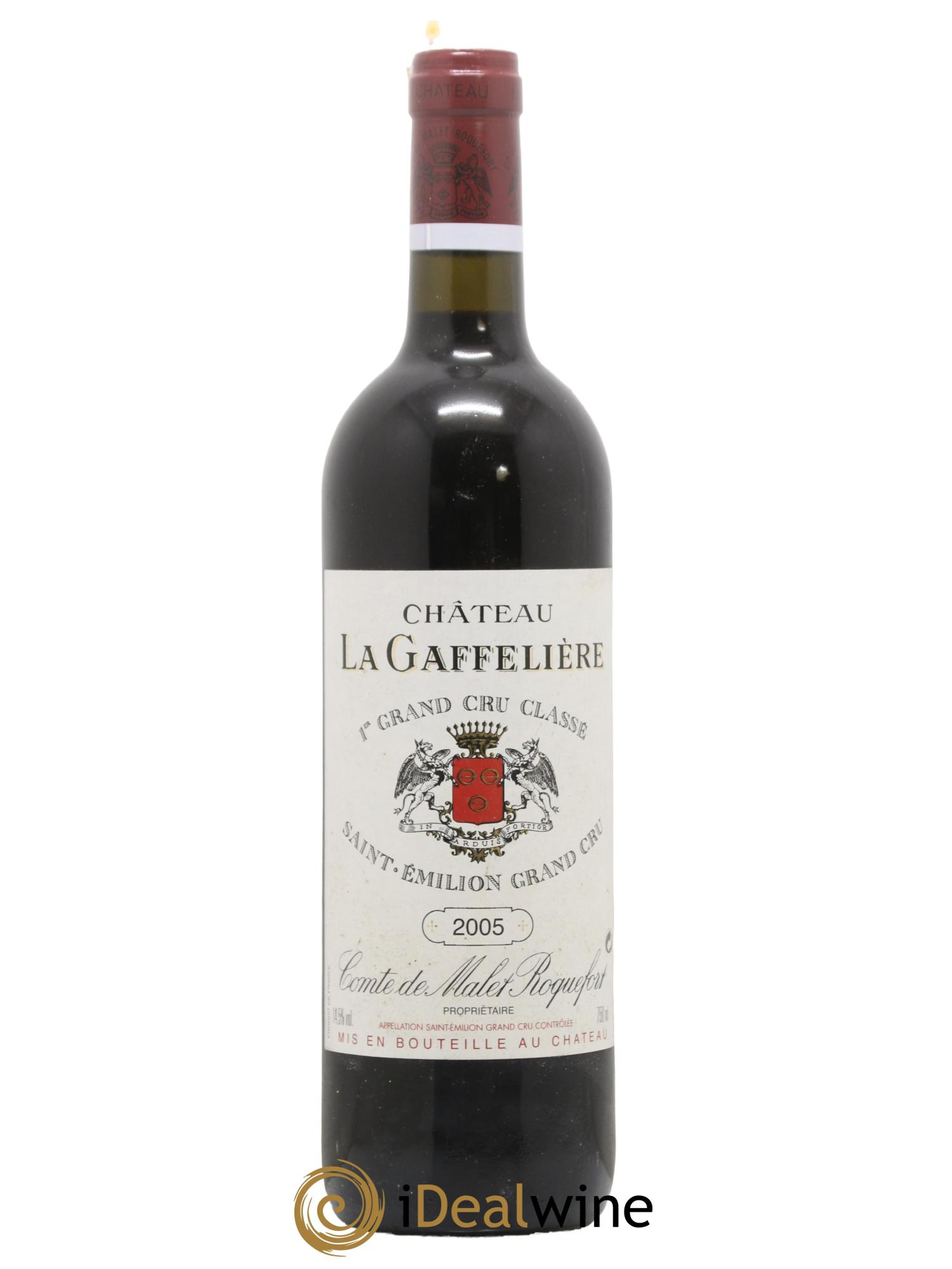 Château la Gaffelière 1er Grand Cru Classé B 2005 - Lot de 1 bouteille - 0
