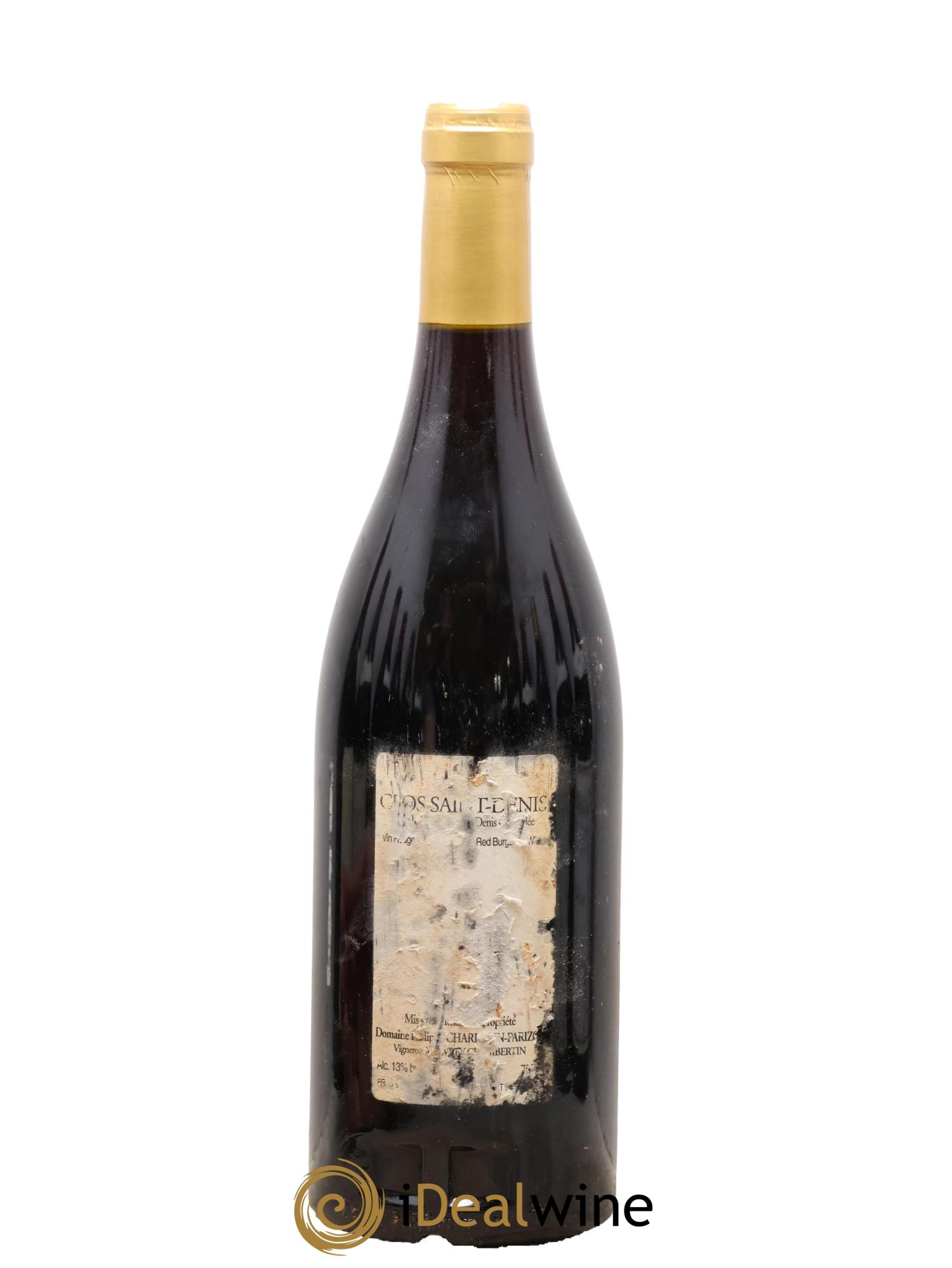 Clos Saint-Denis Grand Cru Charlopin-Parizot 1998 - Lot of 1 bottle - 1