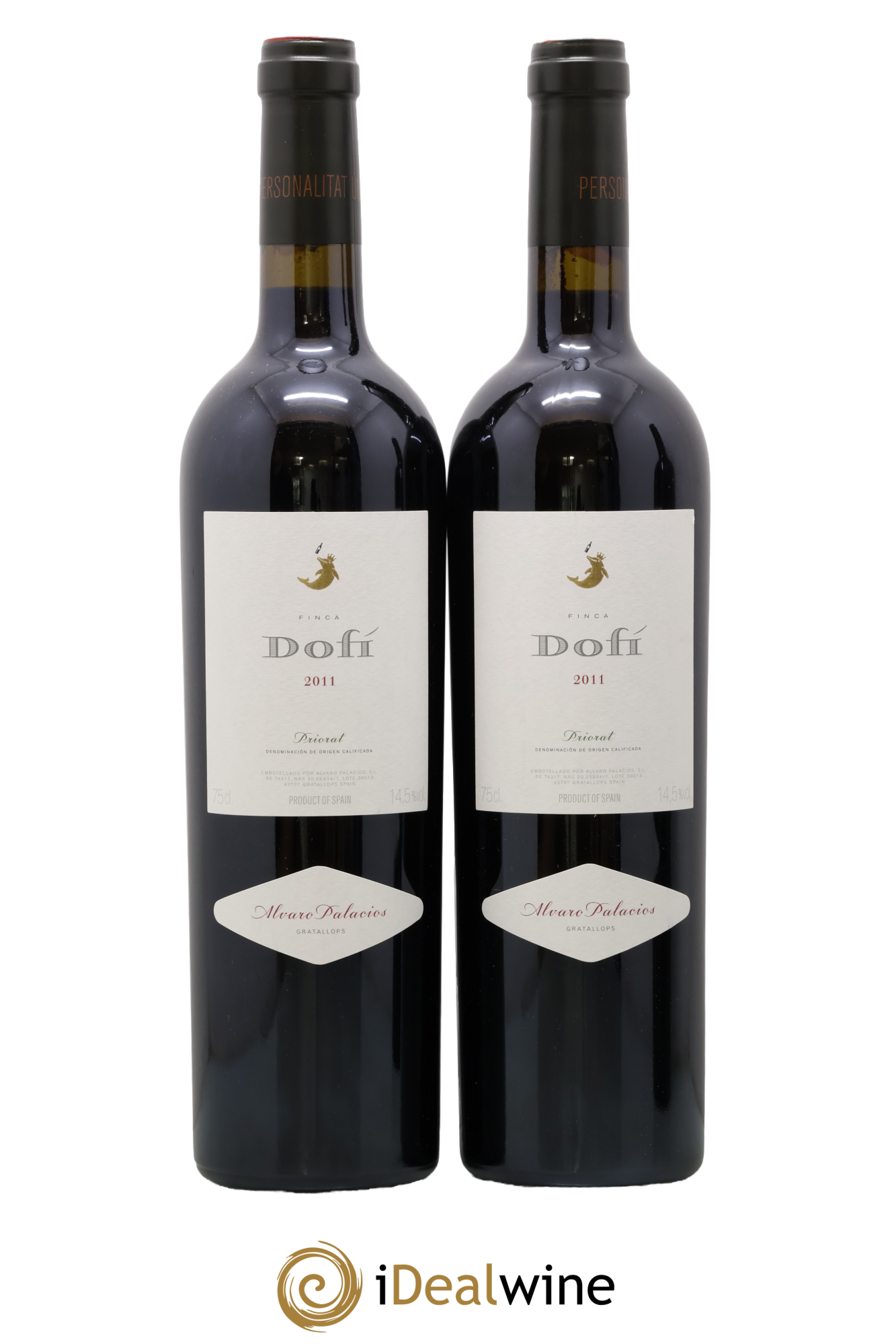Priorat DOCa DOCA Finca Dofi Alvaro Palacios 2011 - Lot de 2 bouteilles - 0