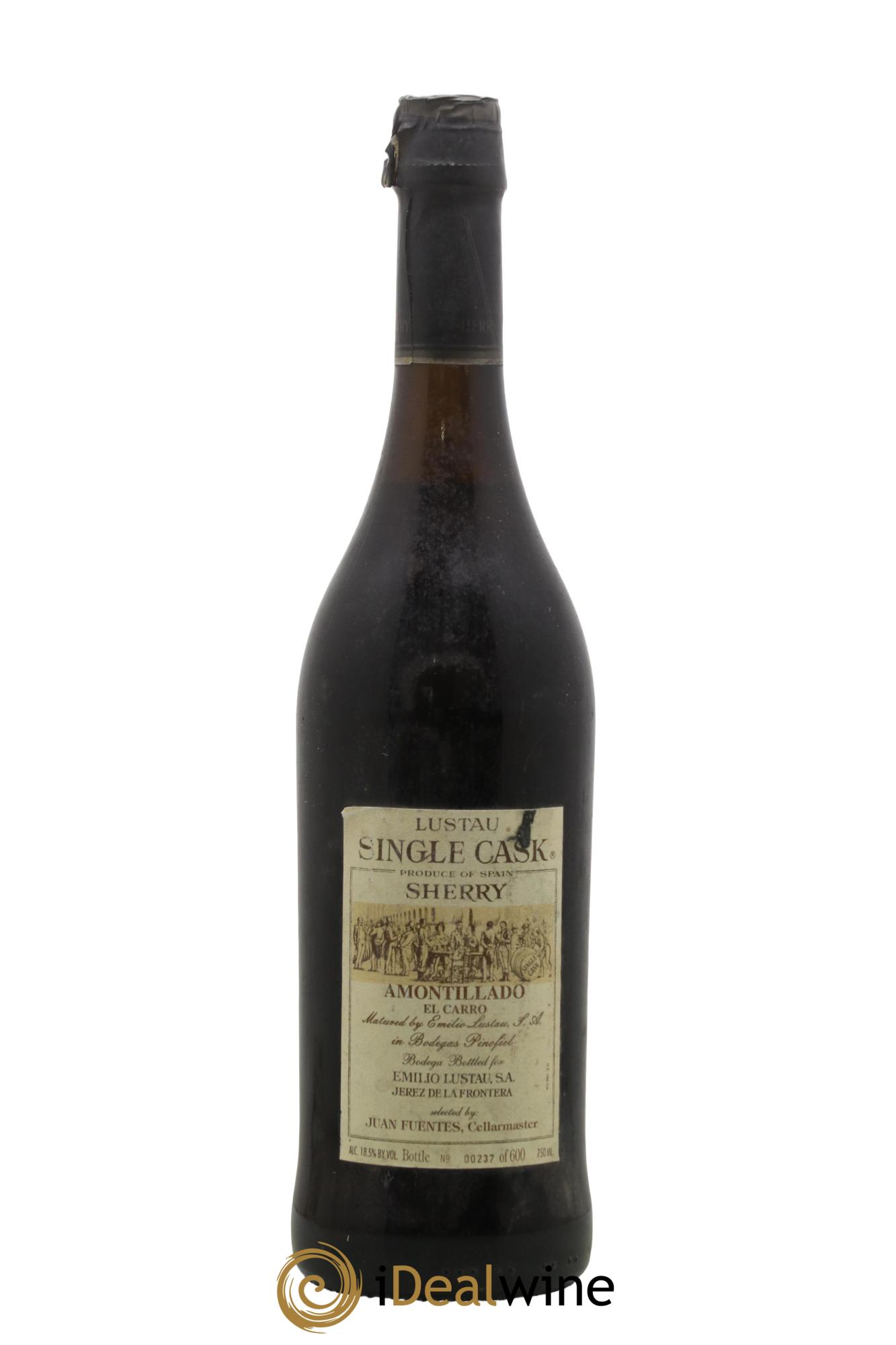 Espagne Single Crack Scherry Amontillda El Caro - Posten von 1 Flasche - 0