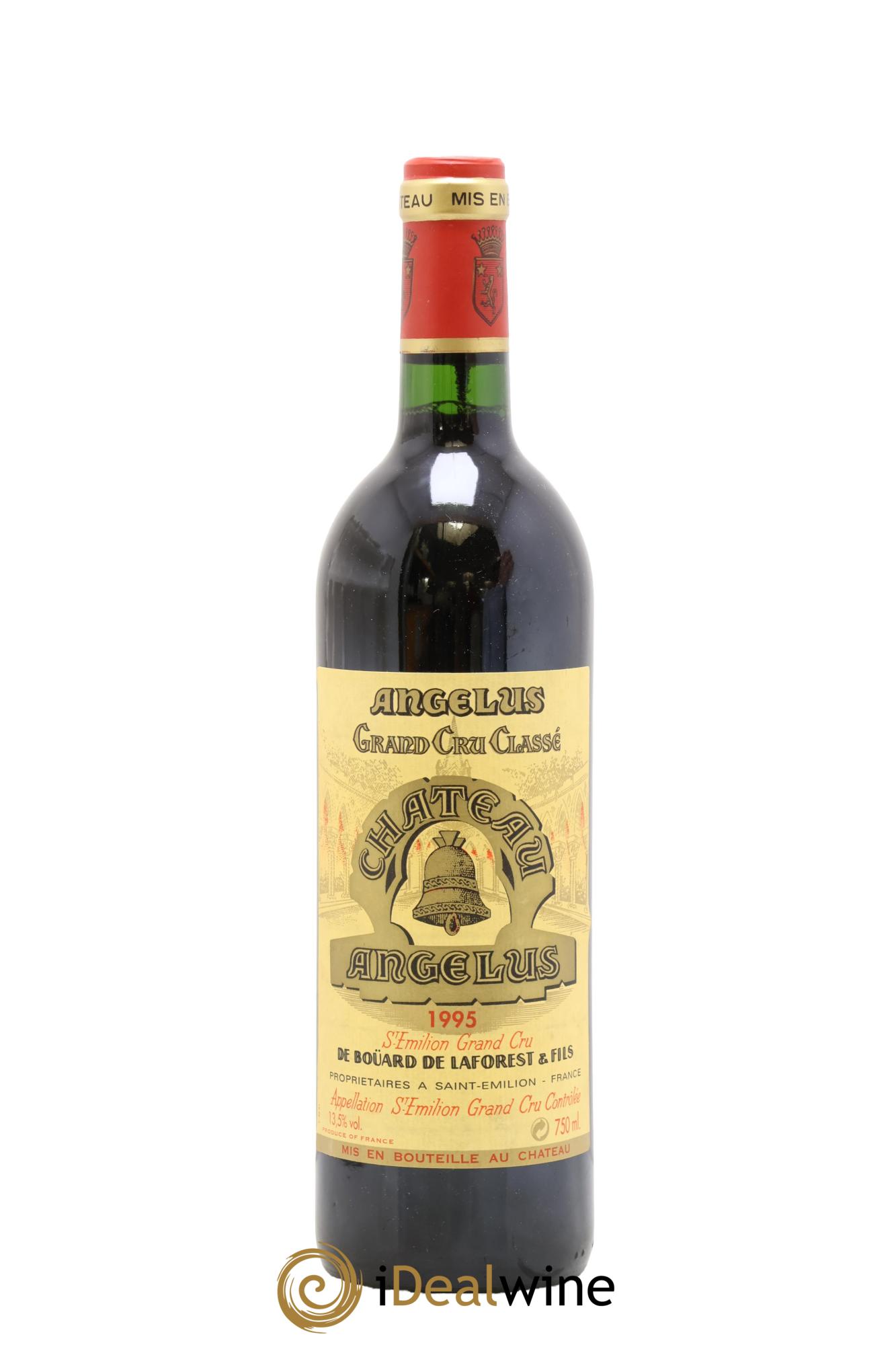 Château Angélus 1er Grand Cru Classé A 1995 - Lot of 1 bottle - 0