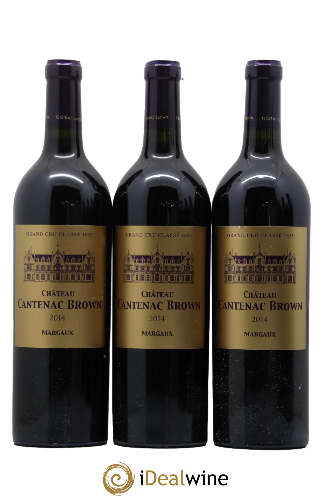 Château Cantenac Brown 3ème Grand Cru Classé 2014 - Lot de 6 bouteilles - 2