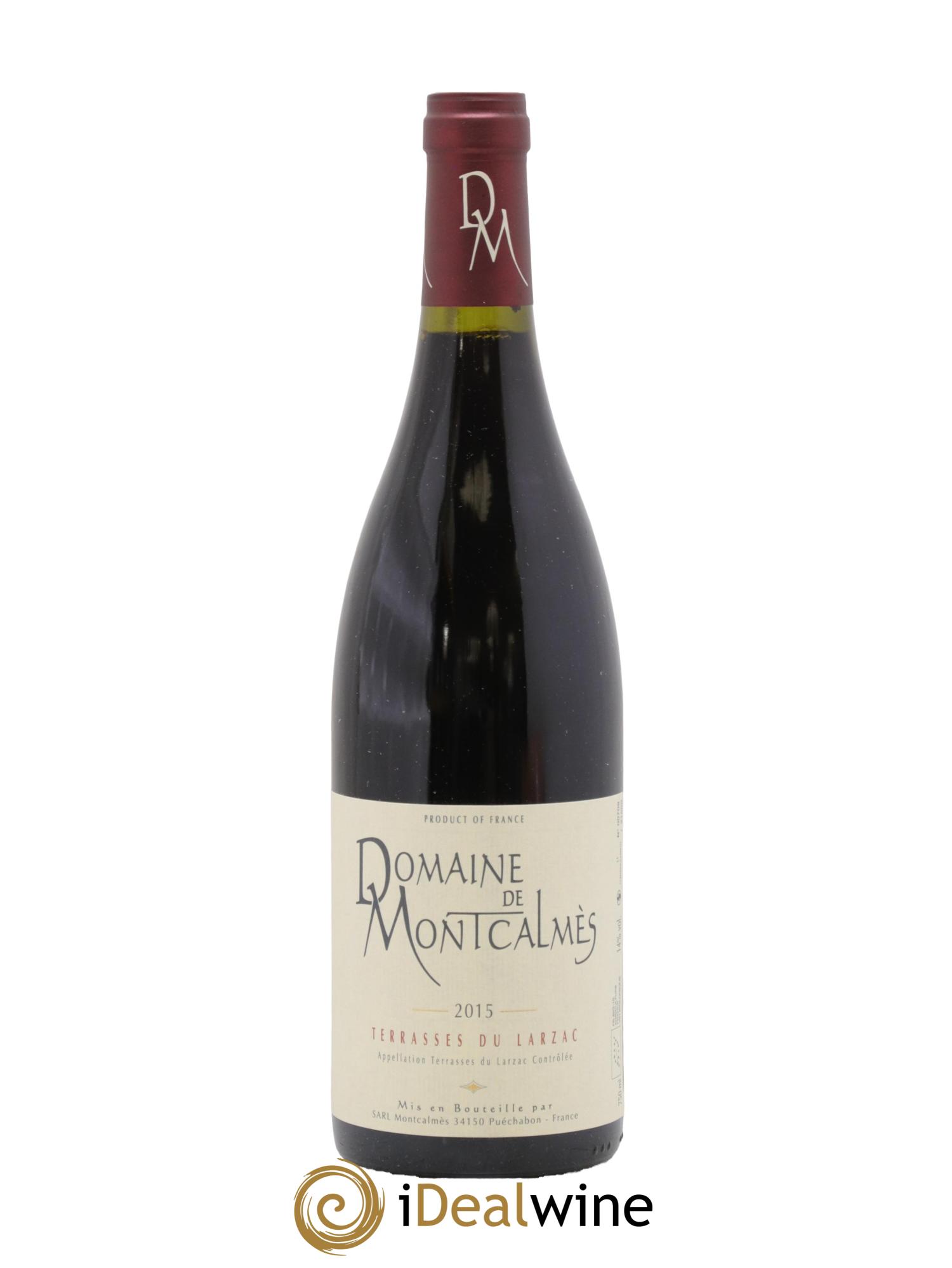 Terrasses du Larzac Domaine de Montcalmès Frédéric Pourtalié 2015 - Lot de 1 bouteille - 0