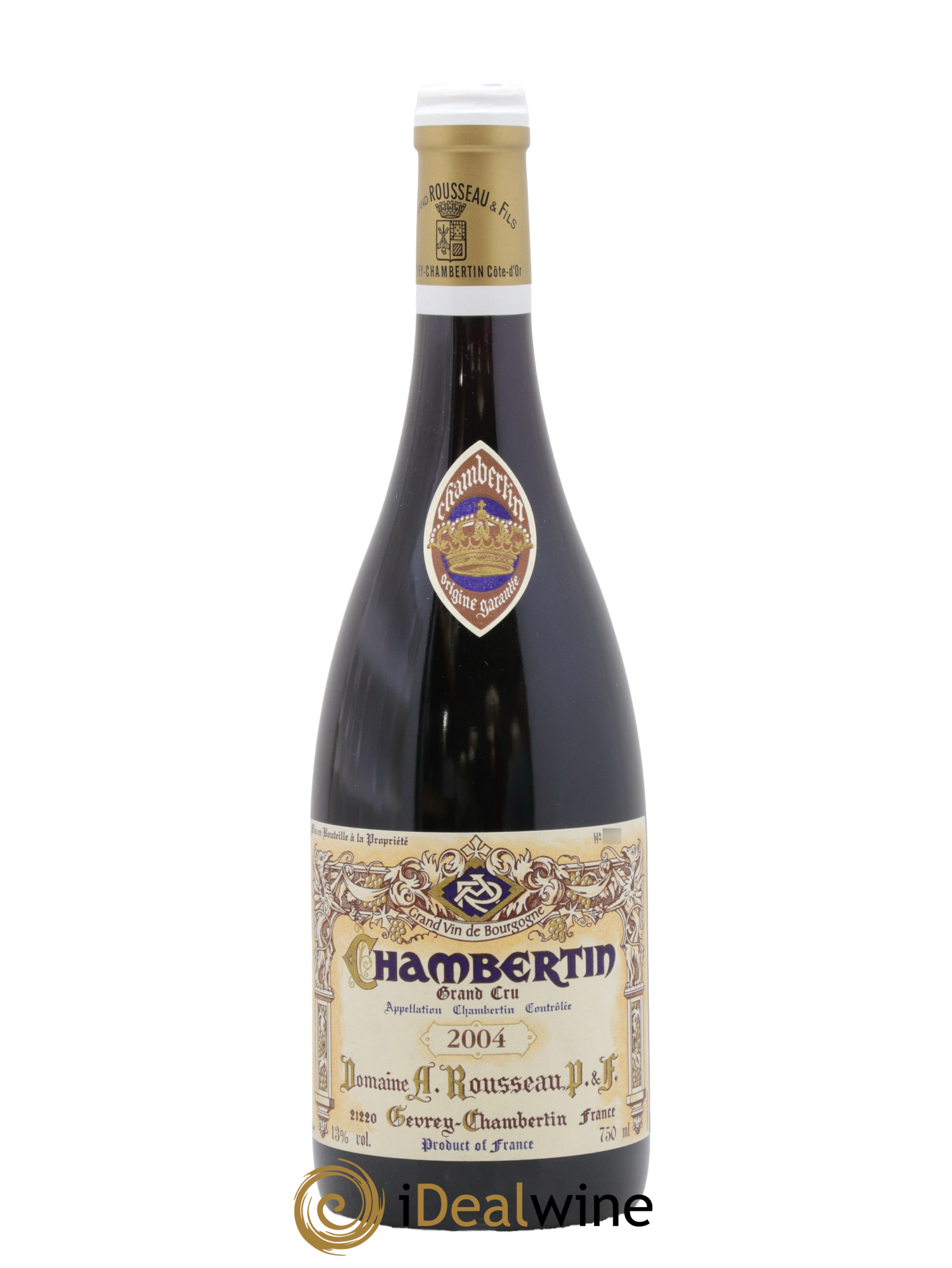 Chambertin Grand Cru Armand Rousseau (Domaine) 2004 - Posten von 1 Flasche - 0