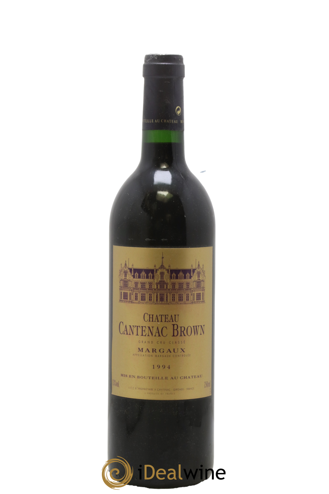 Château Cantenac Brown 3ème Grand Cru Classé 1994 - Lot de 1 bouteille - 0