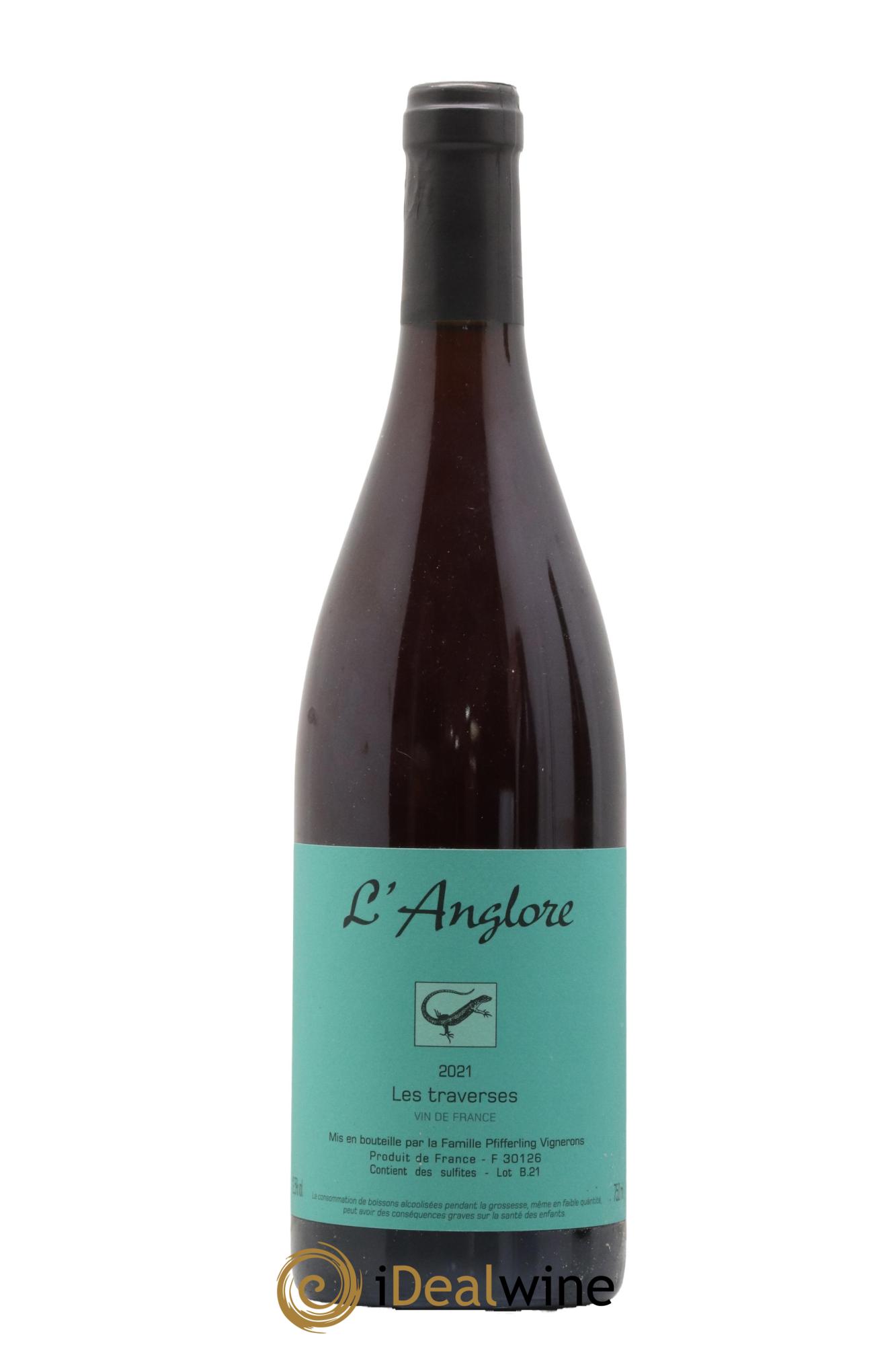 Vin de France Les Traverses L'Anglore 2021 - Lotto di 1 bottiglia - 0