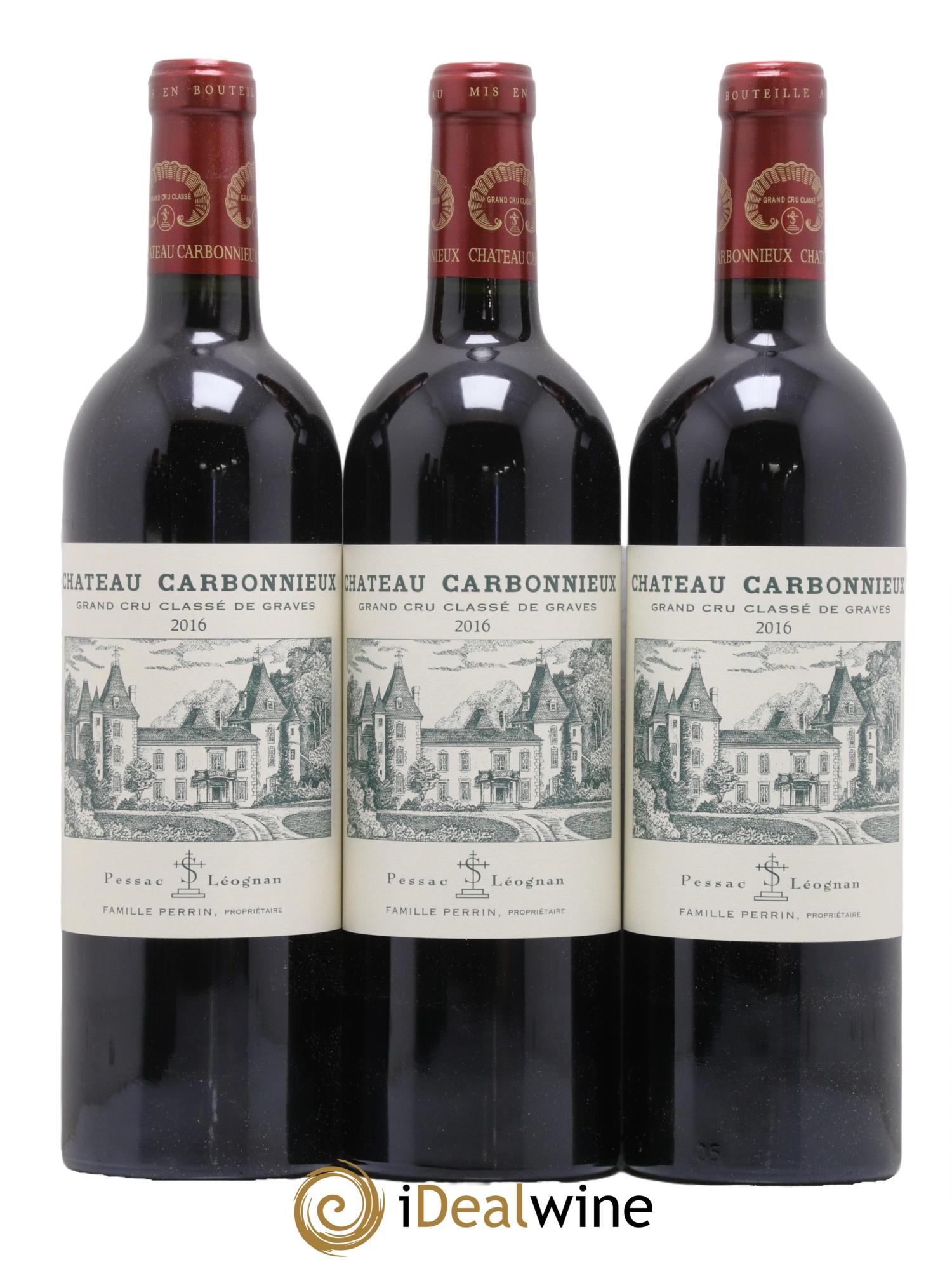 Château Carbonnieux Cru Classé de Graves 2016 - Lot de 6 bouteilles - 2