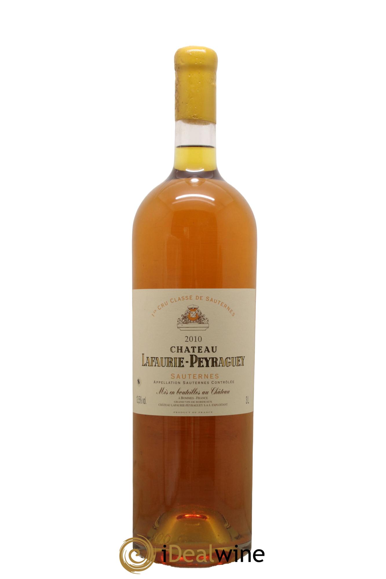 Château Lafaurie-Peyraguey 1er Grand Cru Classé 2010 - Lot of 1 double magnum - 1
