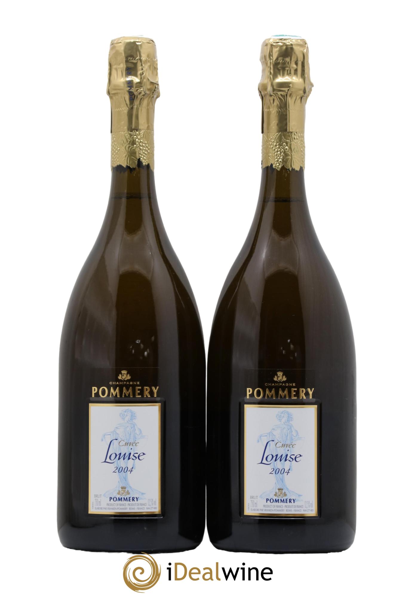 Cuvée Louise Pommery 2004 - Lotto di 2 bottiglie - 0