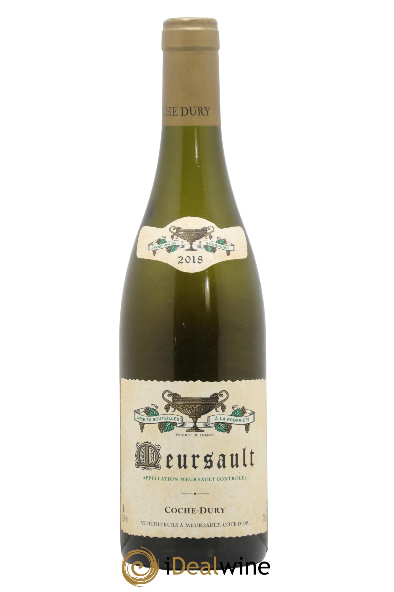 Meursault Coche Dury (Domaine) 2018 - Lot de 1 bouteille - 0