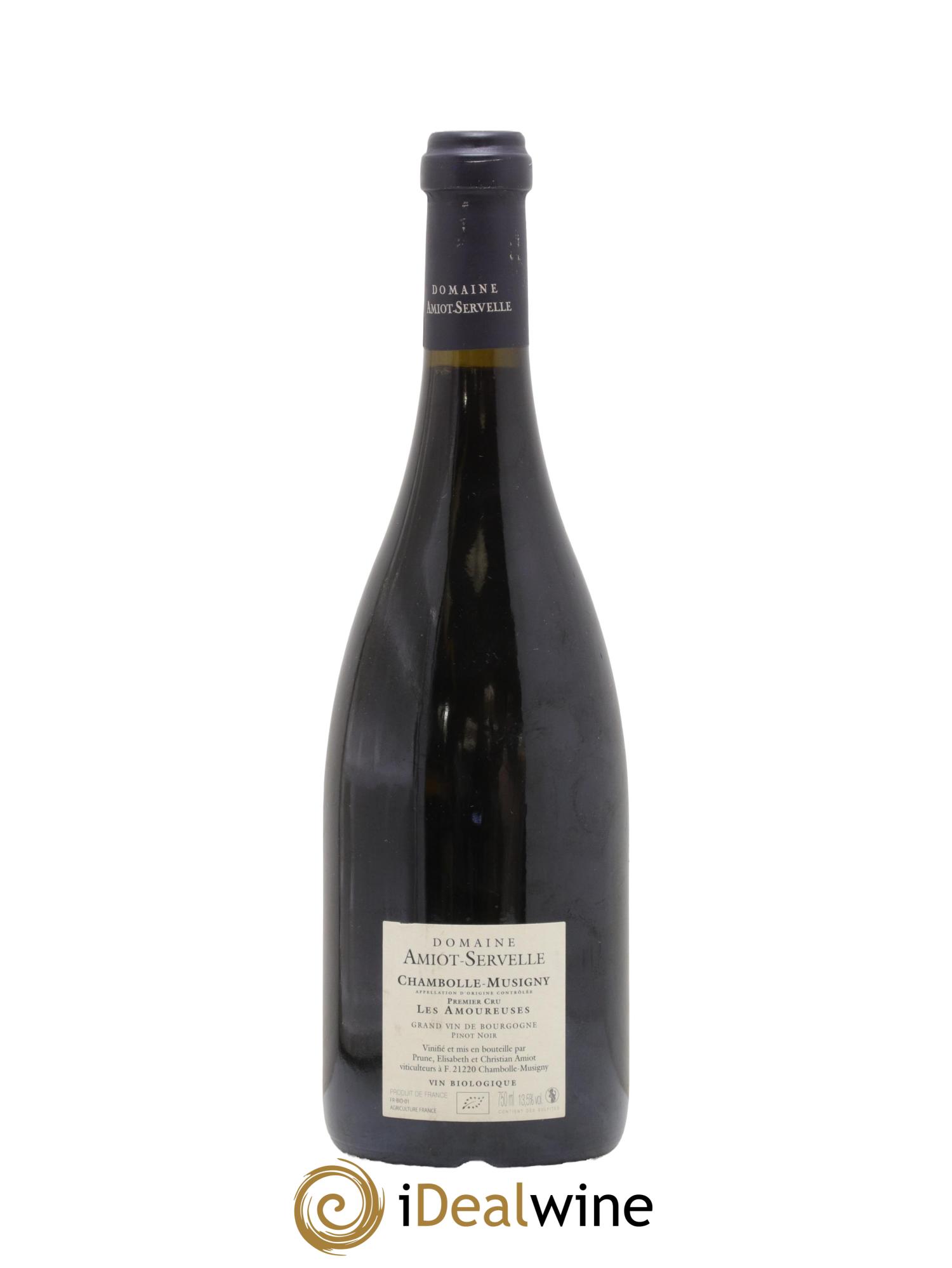 Chambolle-Musigny 1er Cru Les Amoureuses Amiot-Servelle 2016 - Lot of 1 bottle - 1