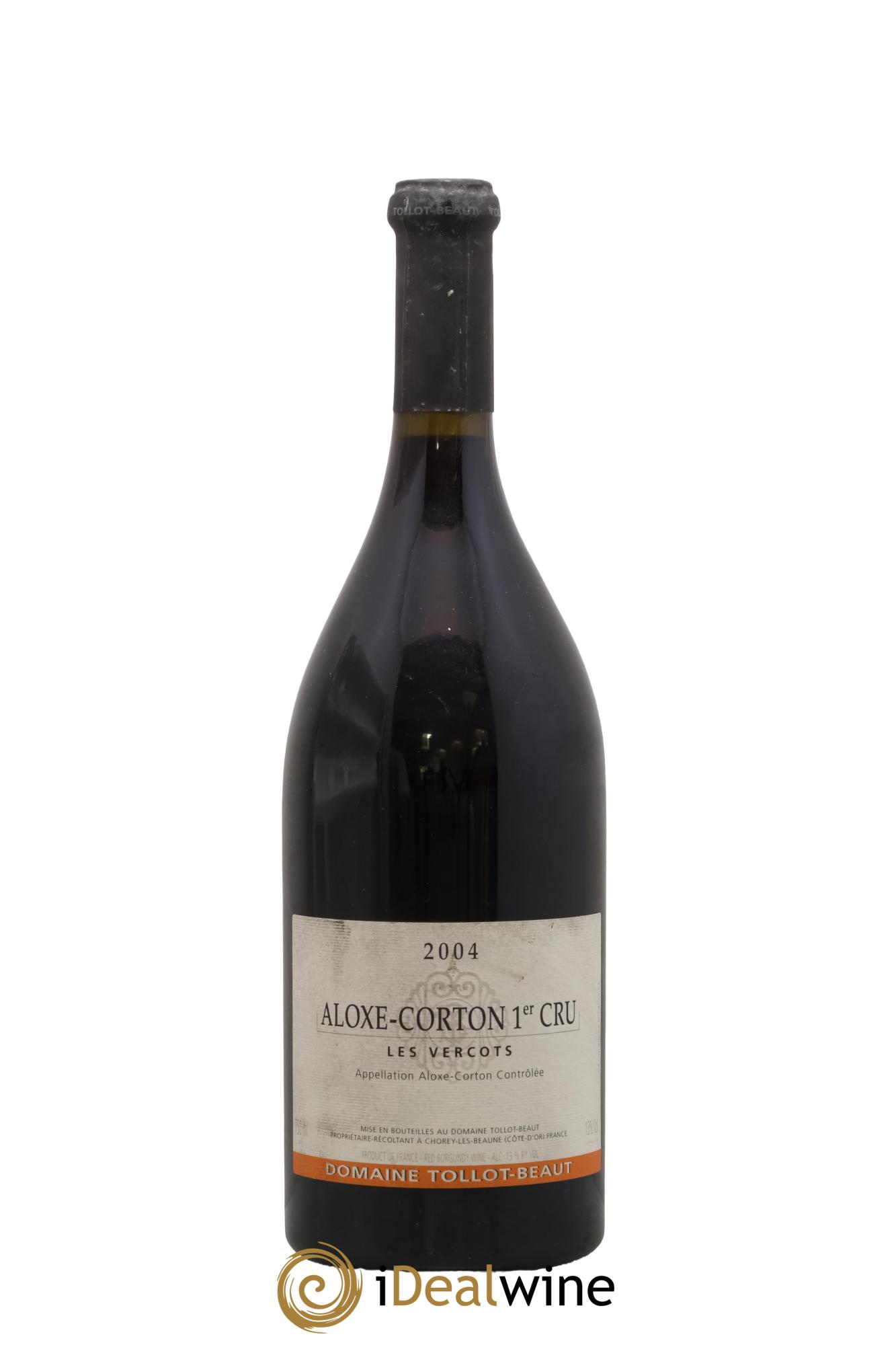 Aloxe-Corton 1er Cru Les Vercots Tollot Beaut (Domaine) 2004 - Lotto di 1 bottiglia - 0