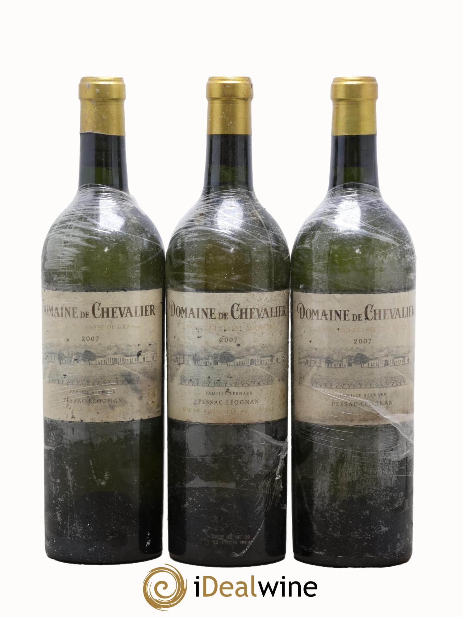 Domaine de Chevalier Cru Classé de Graves 2007 - Posten von 3 Flaschen - 0