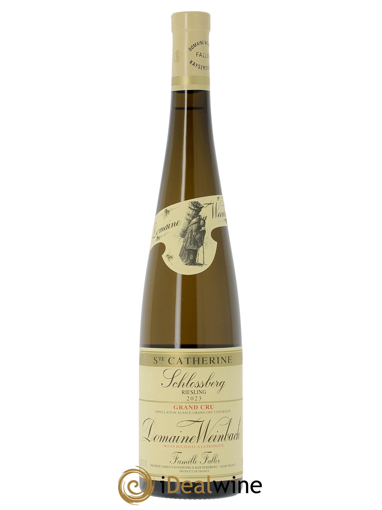 Alsace Grand Cru Riesling Schlossberg Cuvée Sainte Catherine Weinbach (Domaine)  2023 - Lot de 1 bouteille - 0