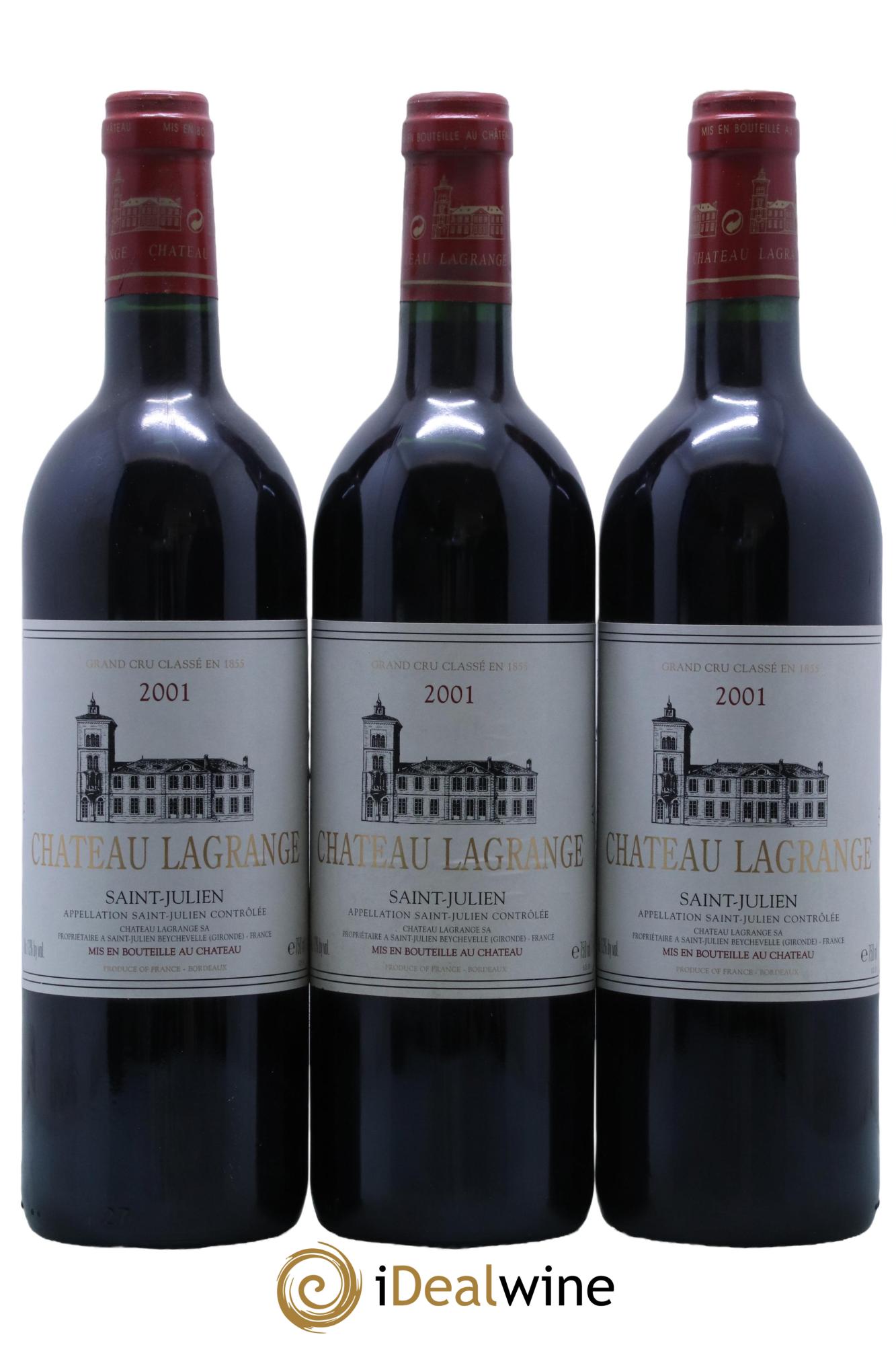 Château Lagrange 3ème Grand Cru Classé 2001 - Lot de 12 bouteilles - 3