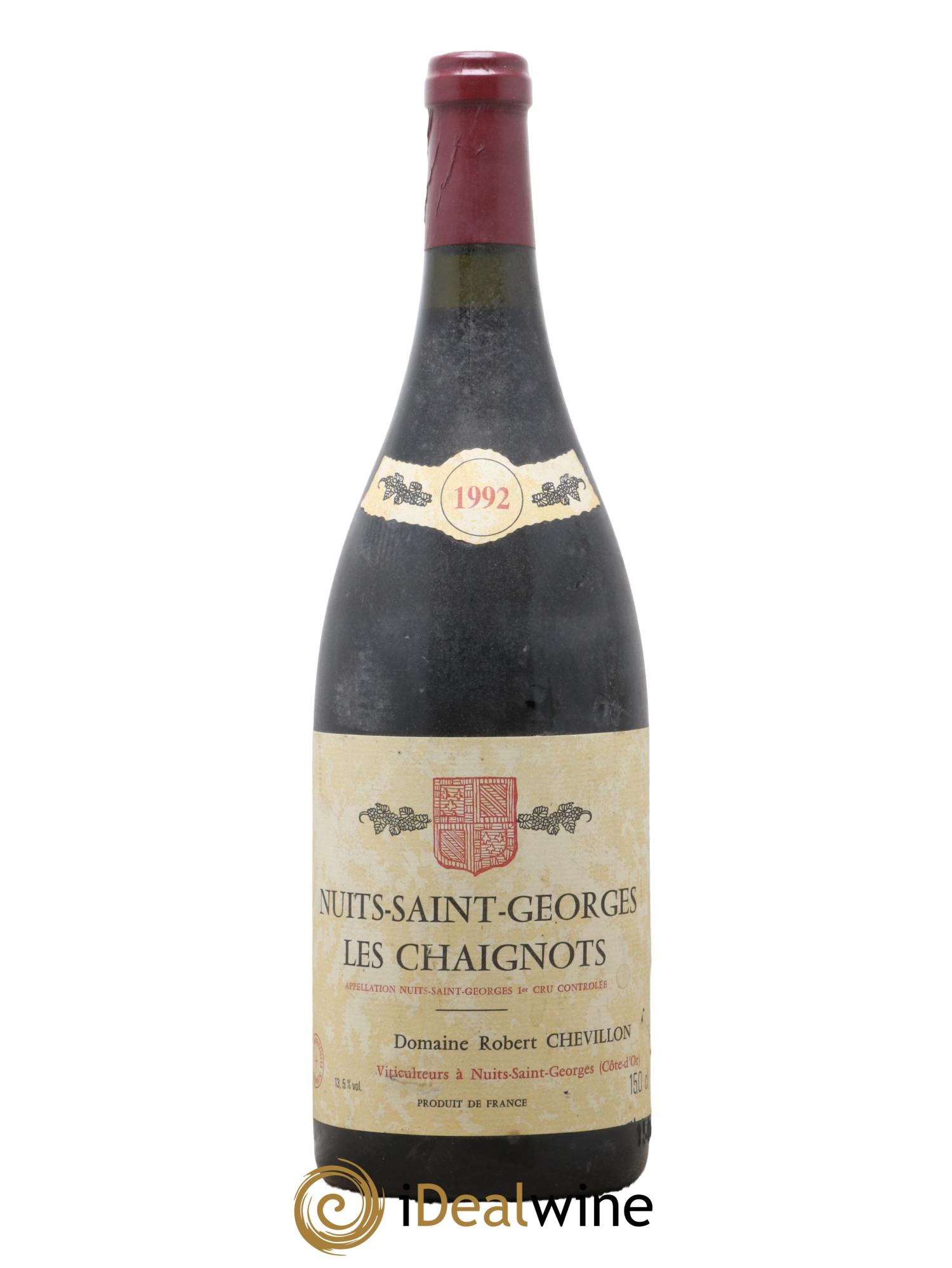 Nuits-Saint-Georges 1er Cru Les Chaignots Robert Chevillon 1992 - Lotto di 1 magnum - 0