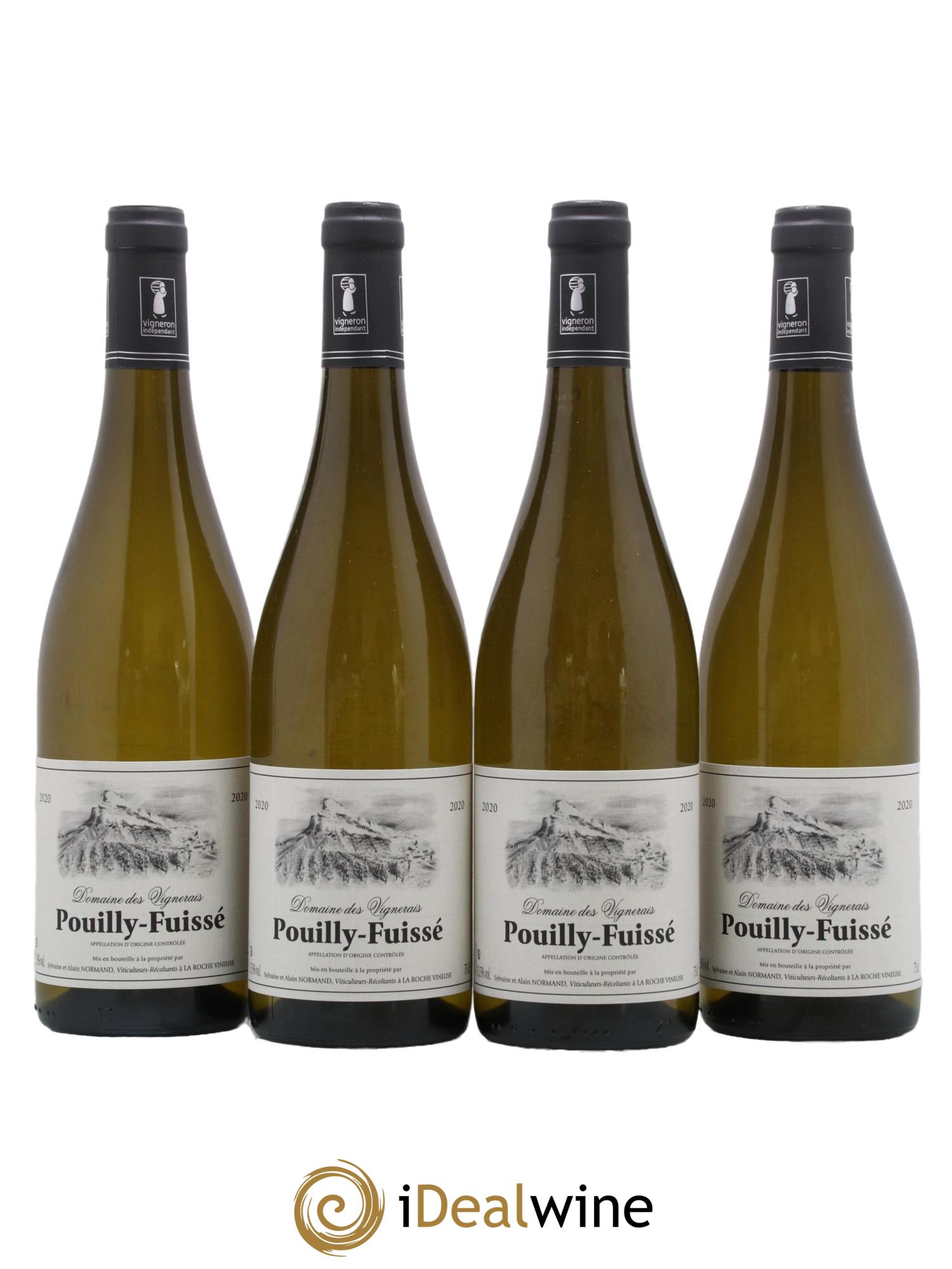 Pouilly-Fuissé Domaine des Vignerais 2020 - Lot de 4 bouteilles - 0