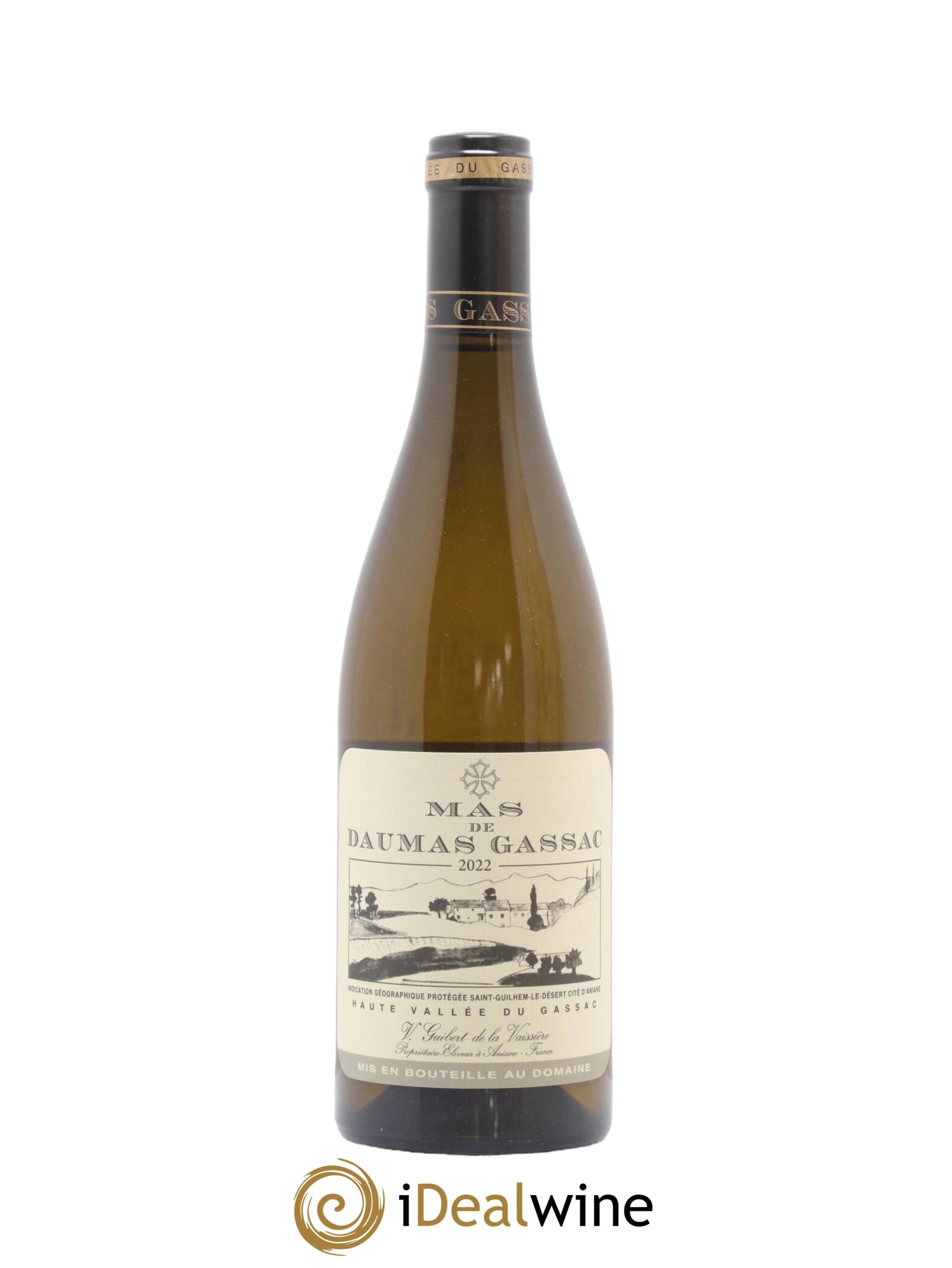 Saint-Guilhem-le-Désert - Cité d'Aniane Mas Daumas Gassac Famille Guibert de La Vaissière 2022 - Lot de 1 bouteille - 0