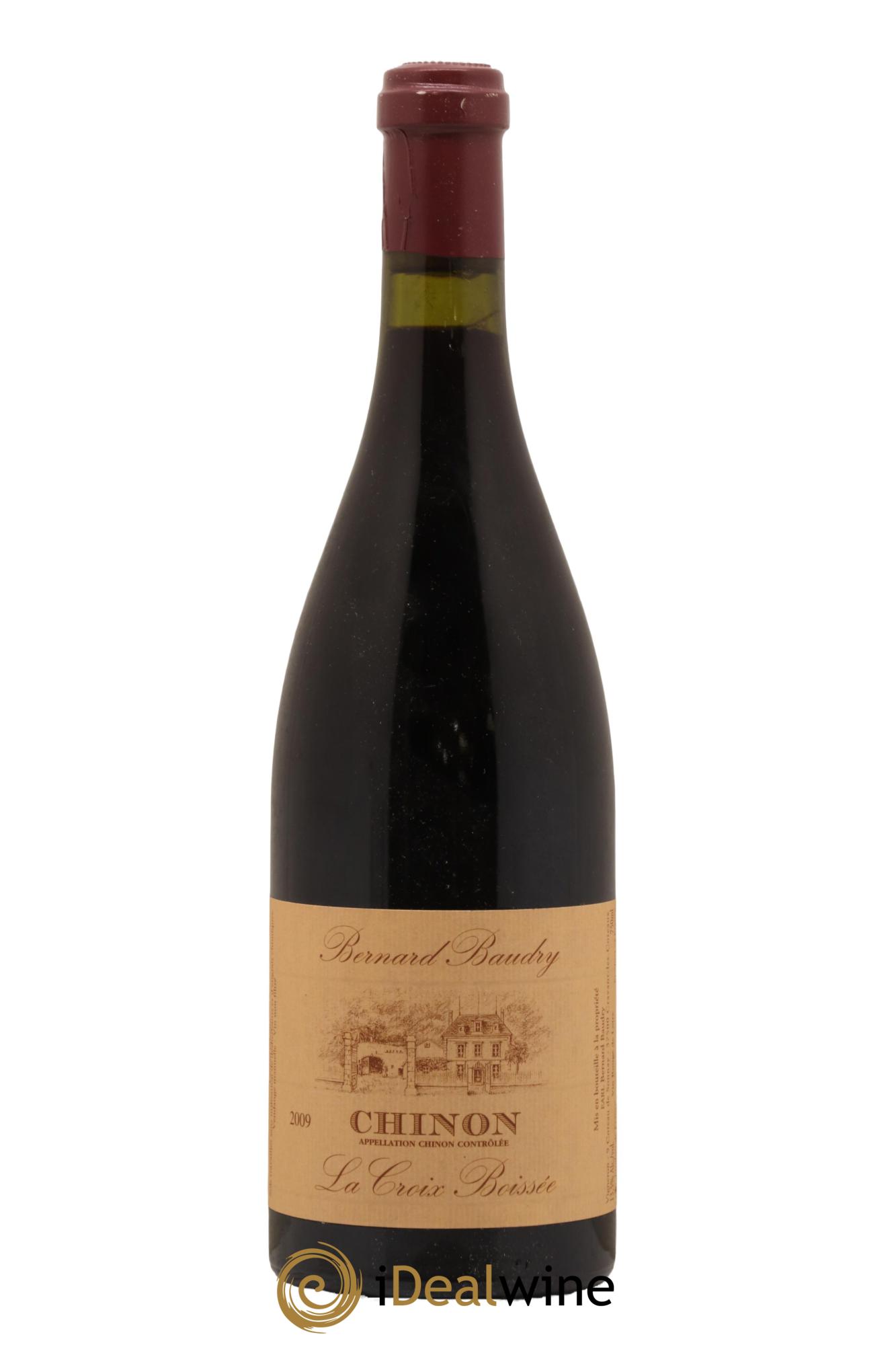 Chinon La Croix Boissée Bernard Baudry 2009 - Lot de 1 bouteille - 0