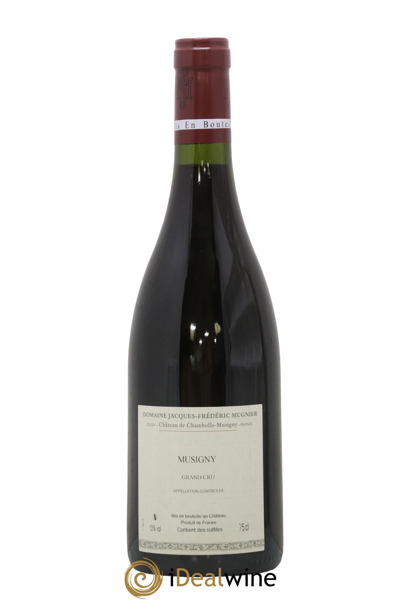 Musigny Grand Cru Jacques-Frédéric Mugnier 2017 - Lot de 1 bouteille - 1